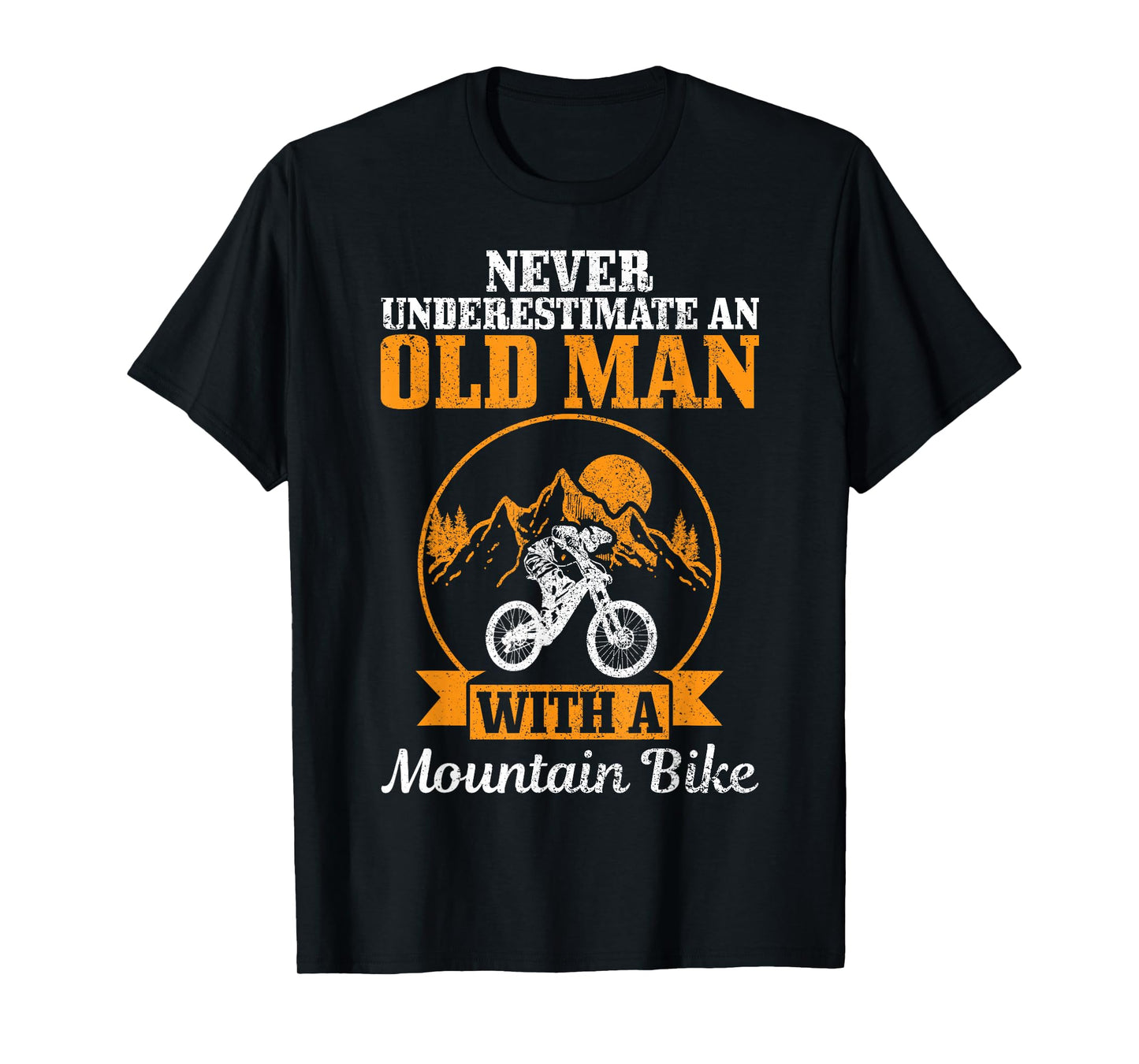 Mountain Bike Downhill Vintage MTB Downhill Funny Gift T-Shirt