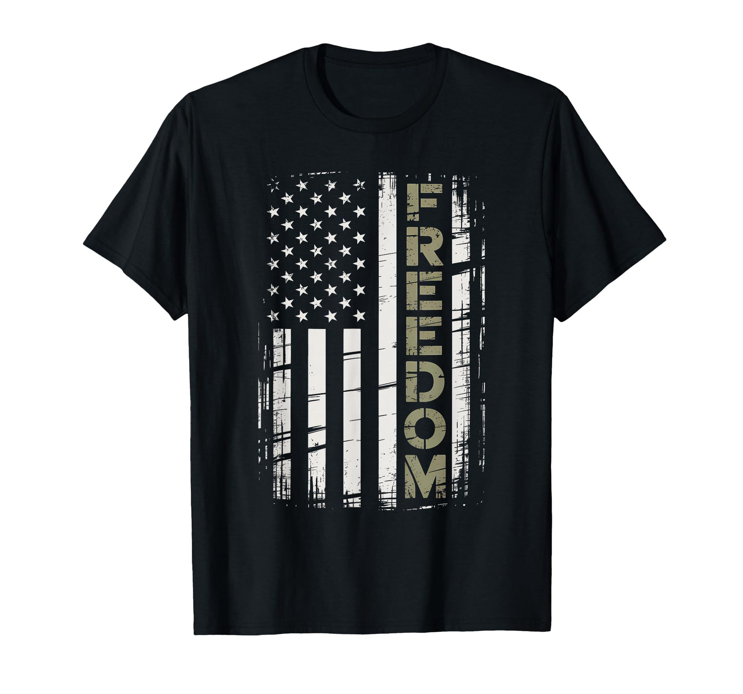 Vintage Freedom American Flag T-Shirt