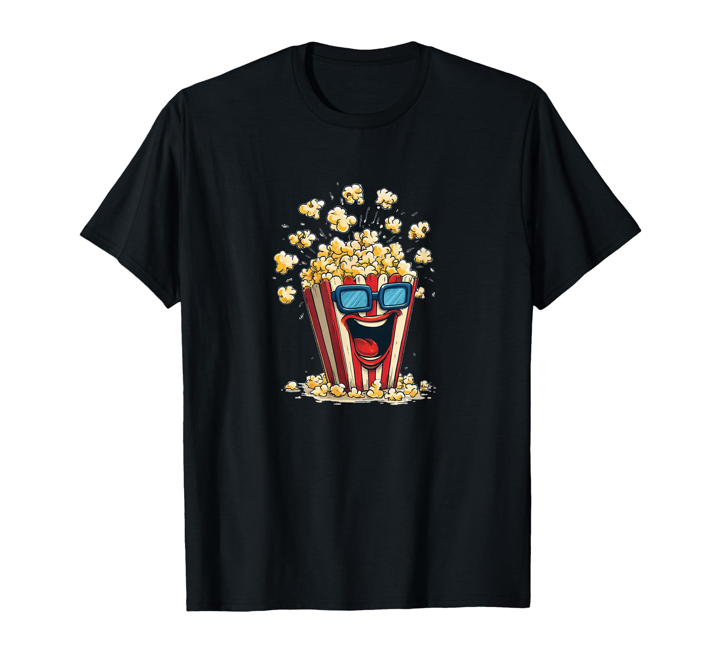Nice Movie Popcorn Look for Cinema Lovers T-Shirt