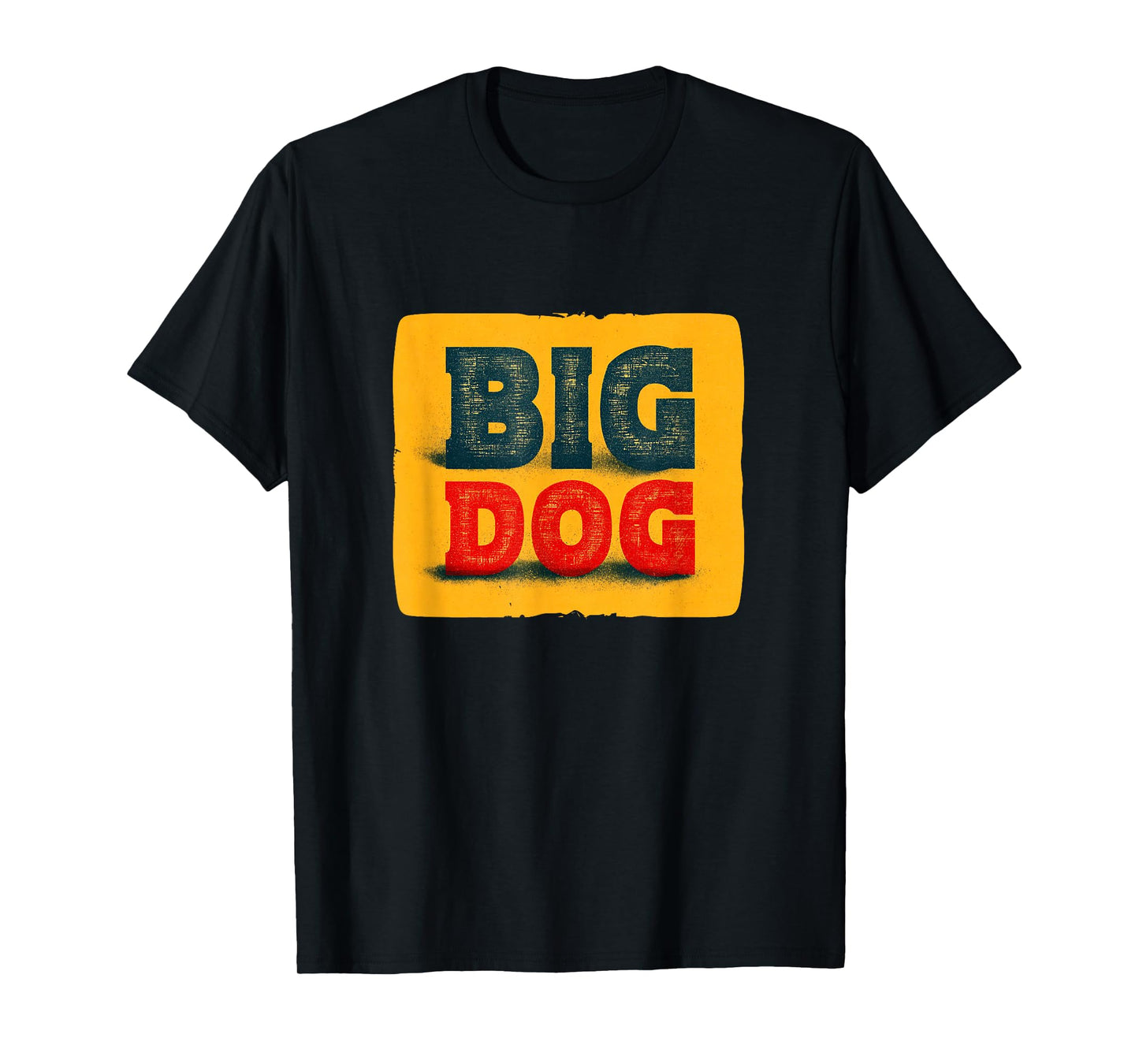Vibrant Big Dog Logo T-Shirt