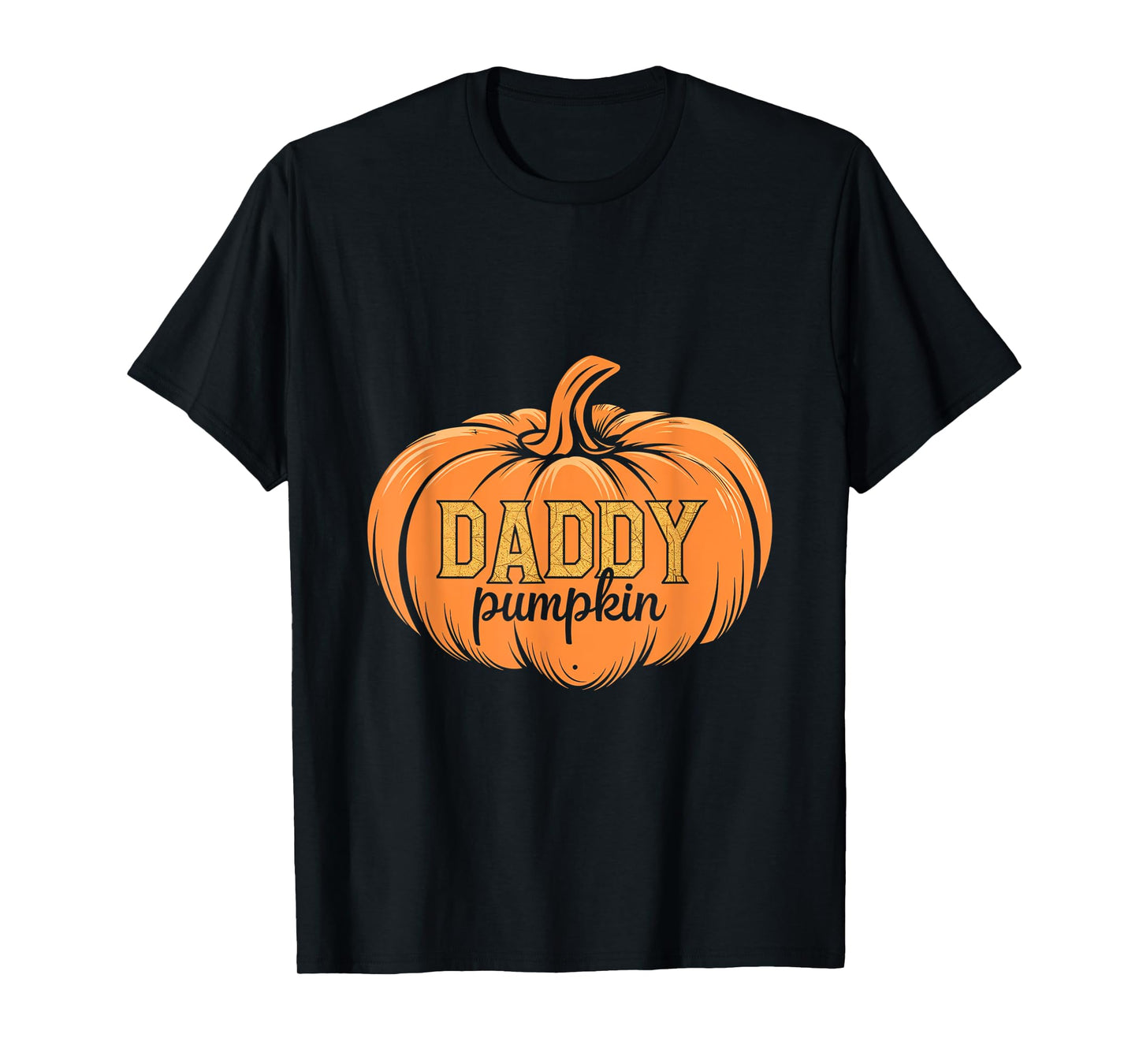 Daddy Pumpkin Fall Dad Family Father Autumn T-Shirt