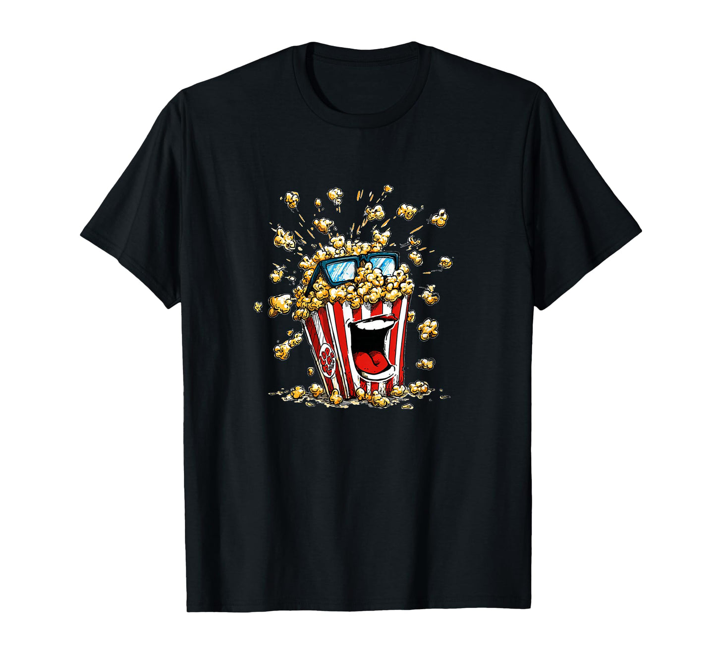 Funny Big Cinema Costume for Popcorn Lovers T-Shirt