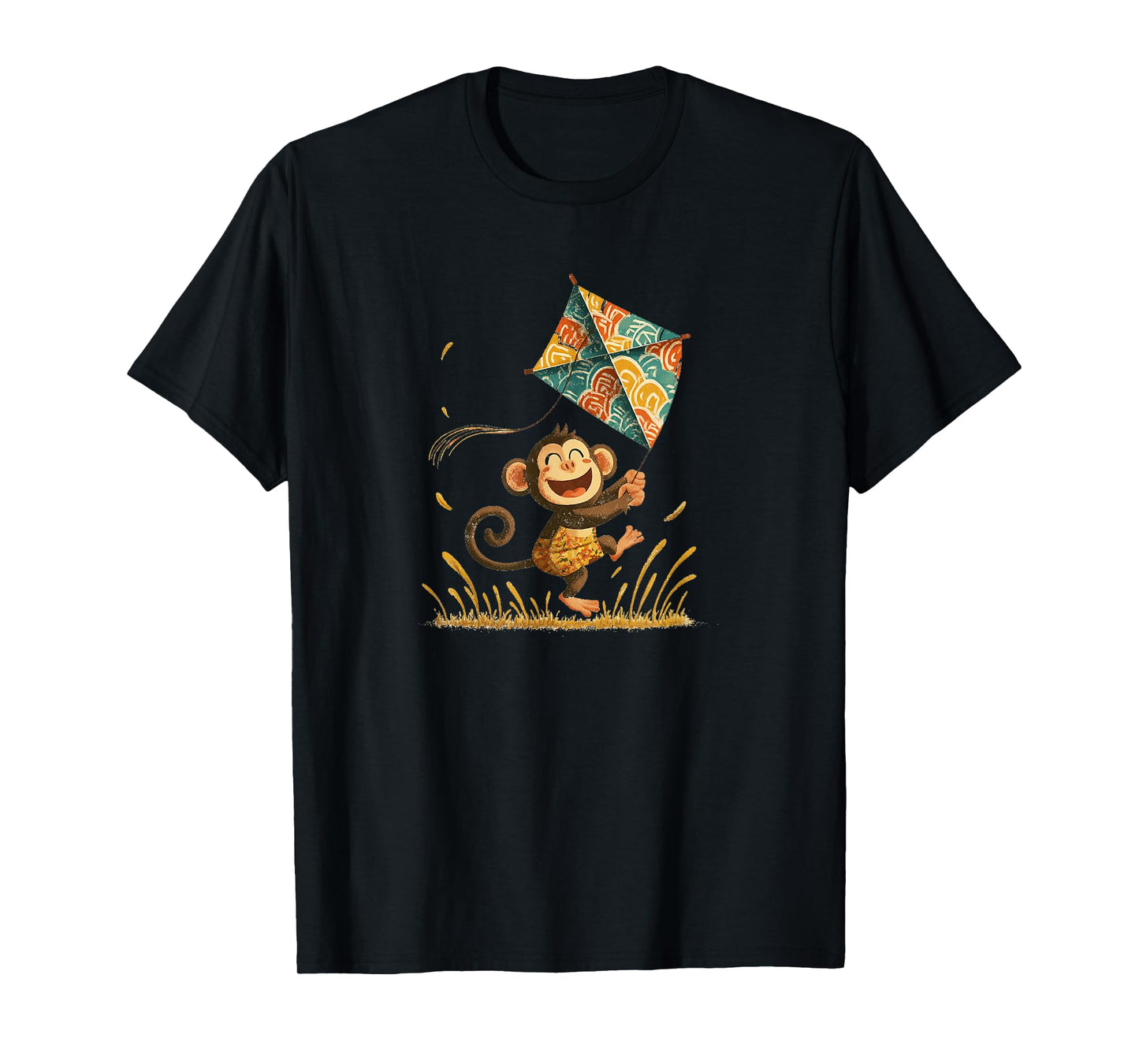 Fun Japanese Kite Monkey Costume for Man and Woman T-Shirt