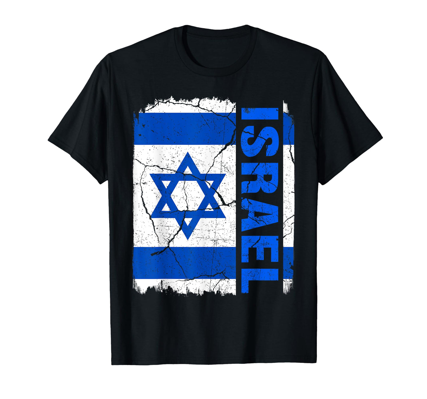 Vintage Israelis Flag Israel Pride Roots Heritage Gift T-Shirt