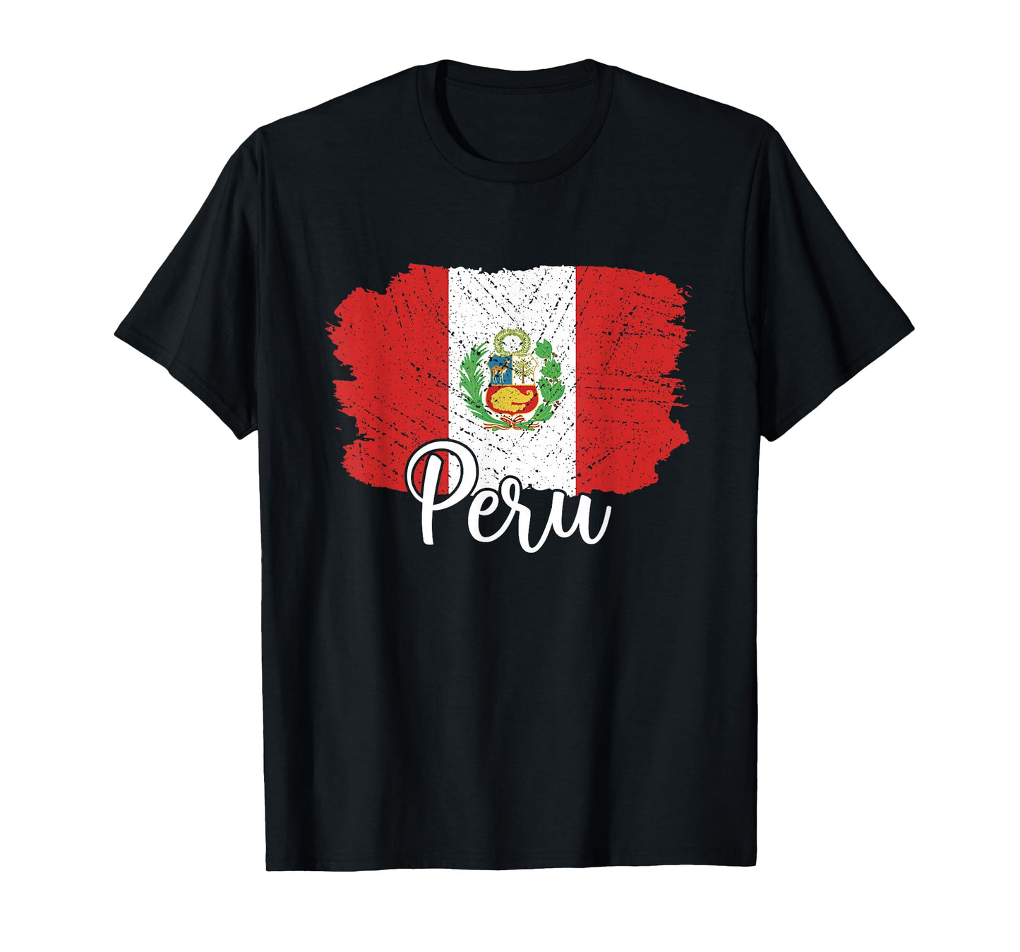 Peru Flag Men Women Kids Peru Country T-Shirt