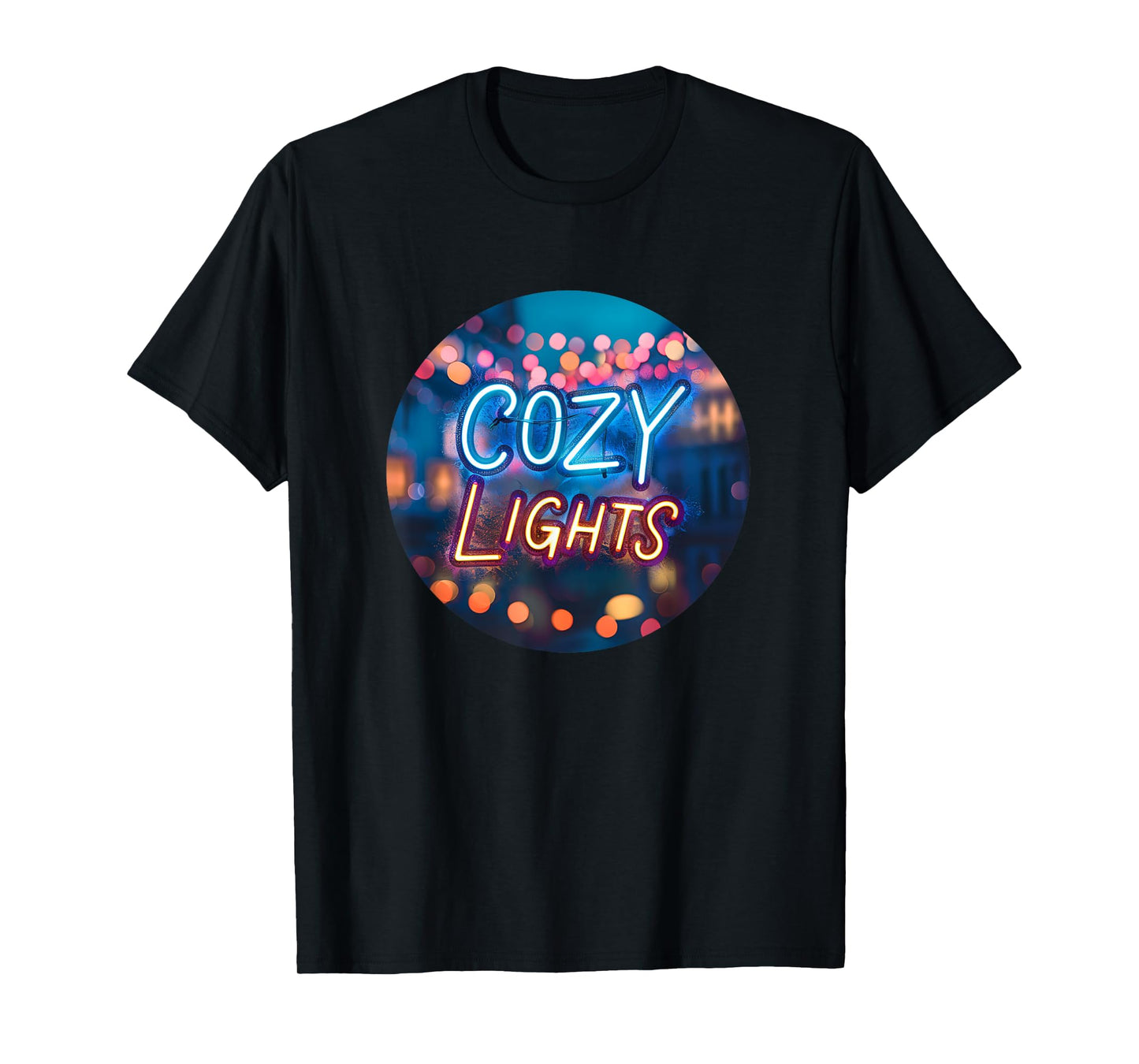 Casual and Cozy Lights in Cold Times for Cuddle Season T-Shirt