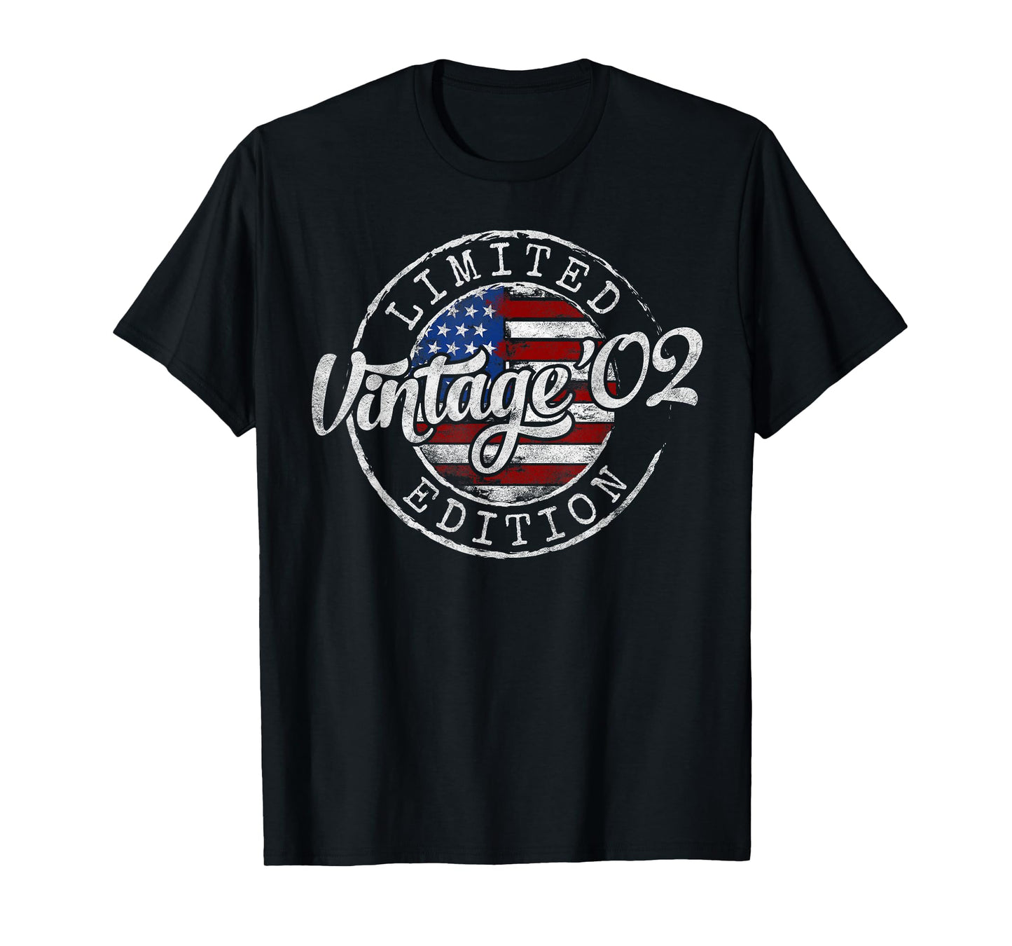 Vintage 2002 23rd Birthday Gifts For Men Women 23 Year Old T-Shirt