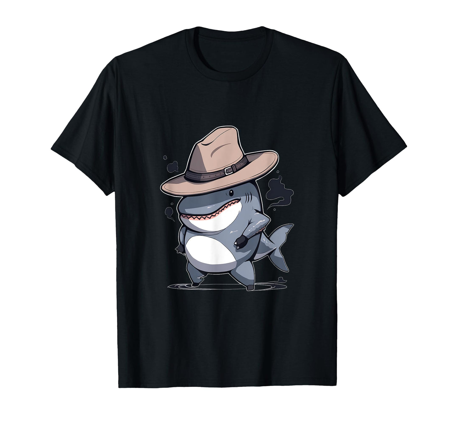 Shark Cowboy Hat Cowboy Sharks Lovers T-Shirt