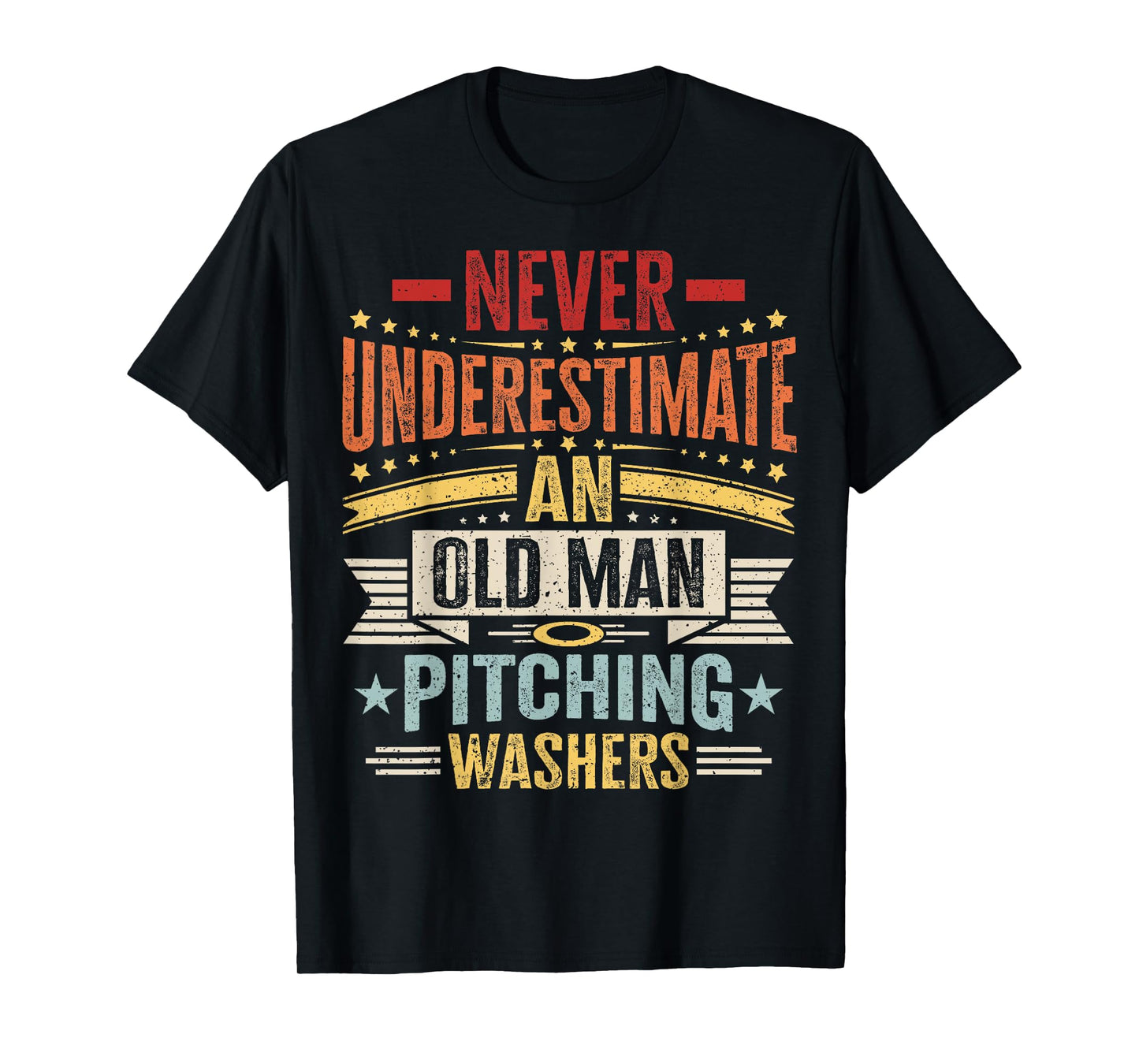 Washer Pitching Design for a Washer pitching champion T-Shirt