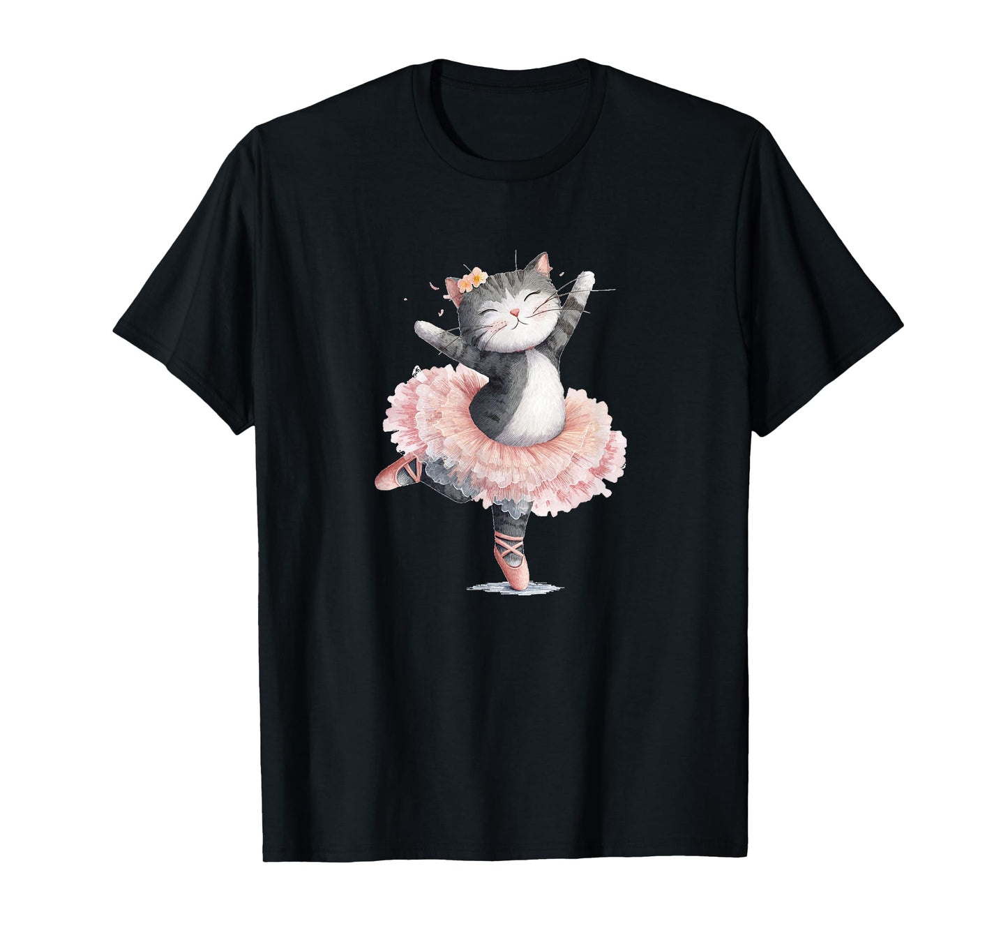 Dancing Tutu Cat Costume for Cats Lovers T-Shirt