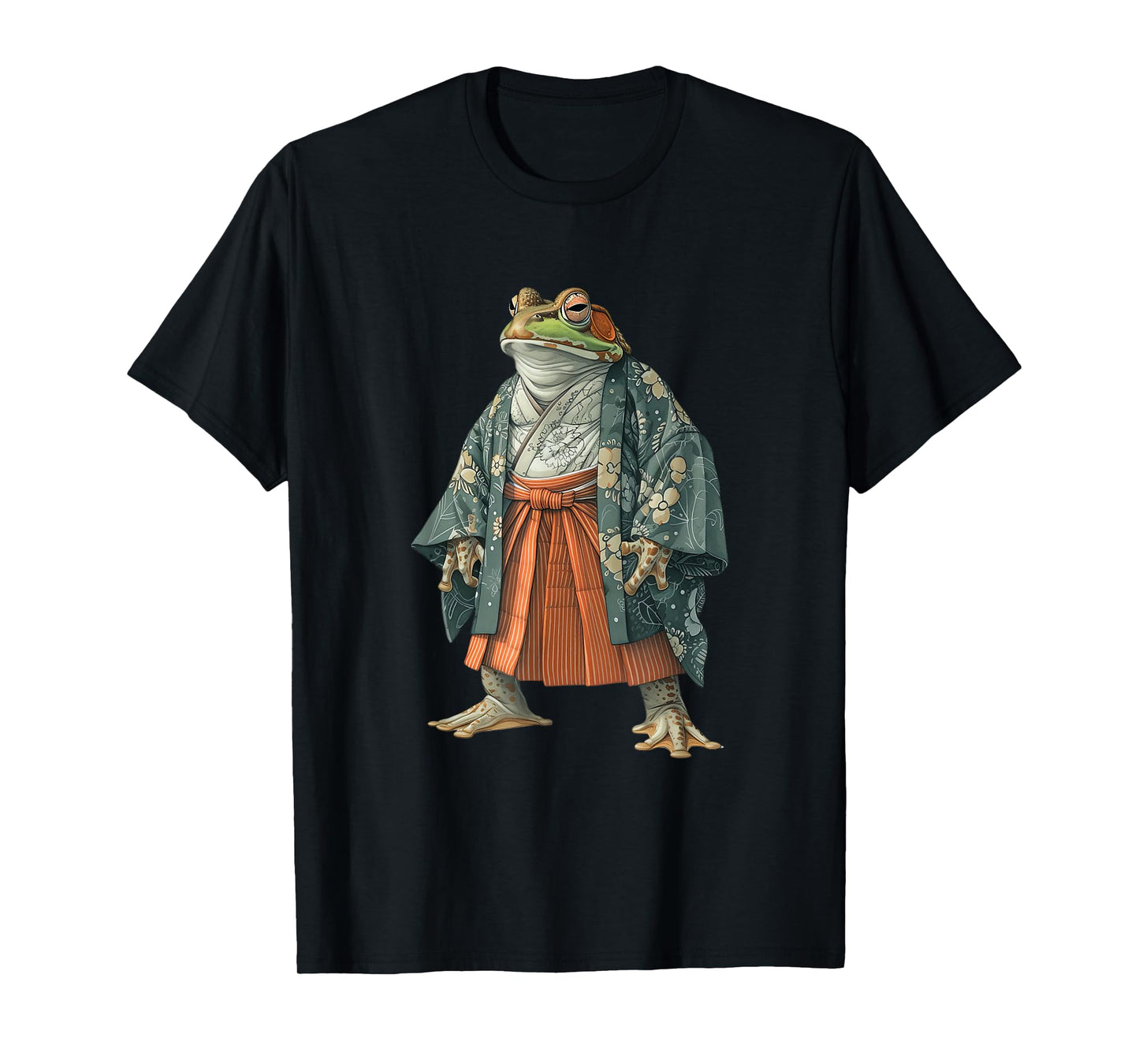 Frog in a Kimono - Japanese Frog T-Shirt