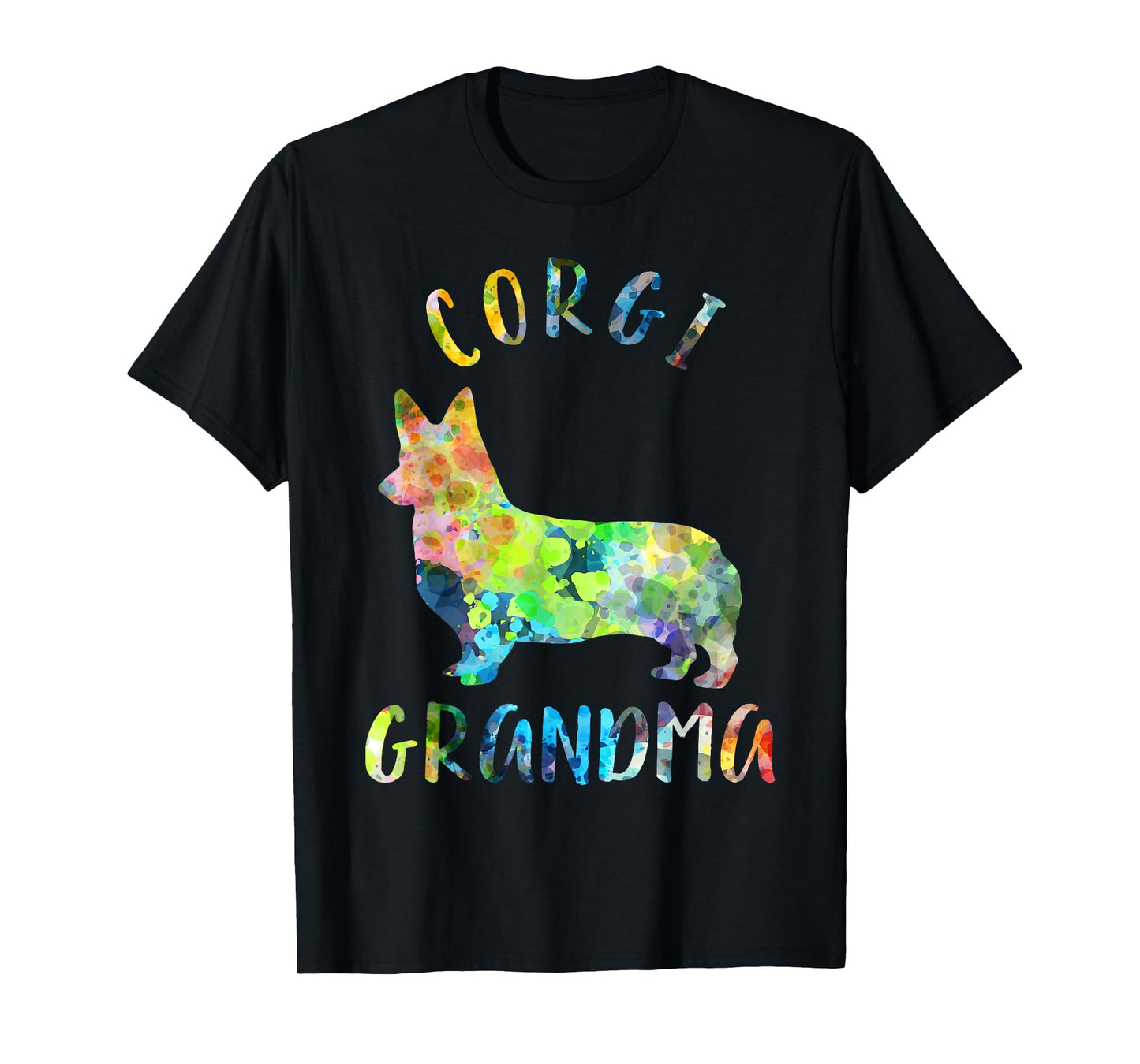 Corgi Grandma Dog Grandma Funny Corgi Owner Men Women Kids T-Shirt