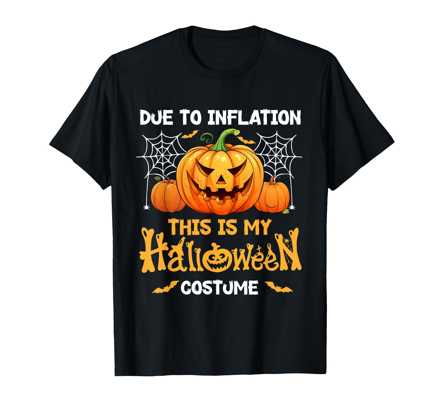 Pumpkin Halloween Costume Men Women Funny Halloween 2025 T-Shirt