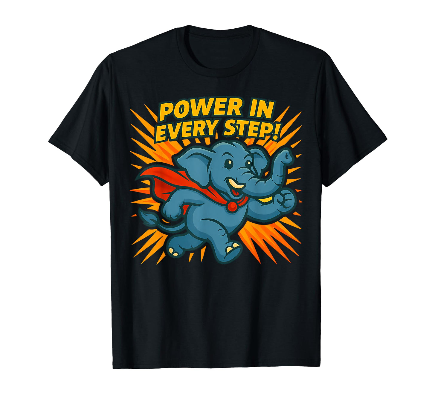 Elephant Superhero T-Shirt