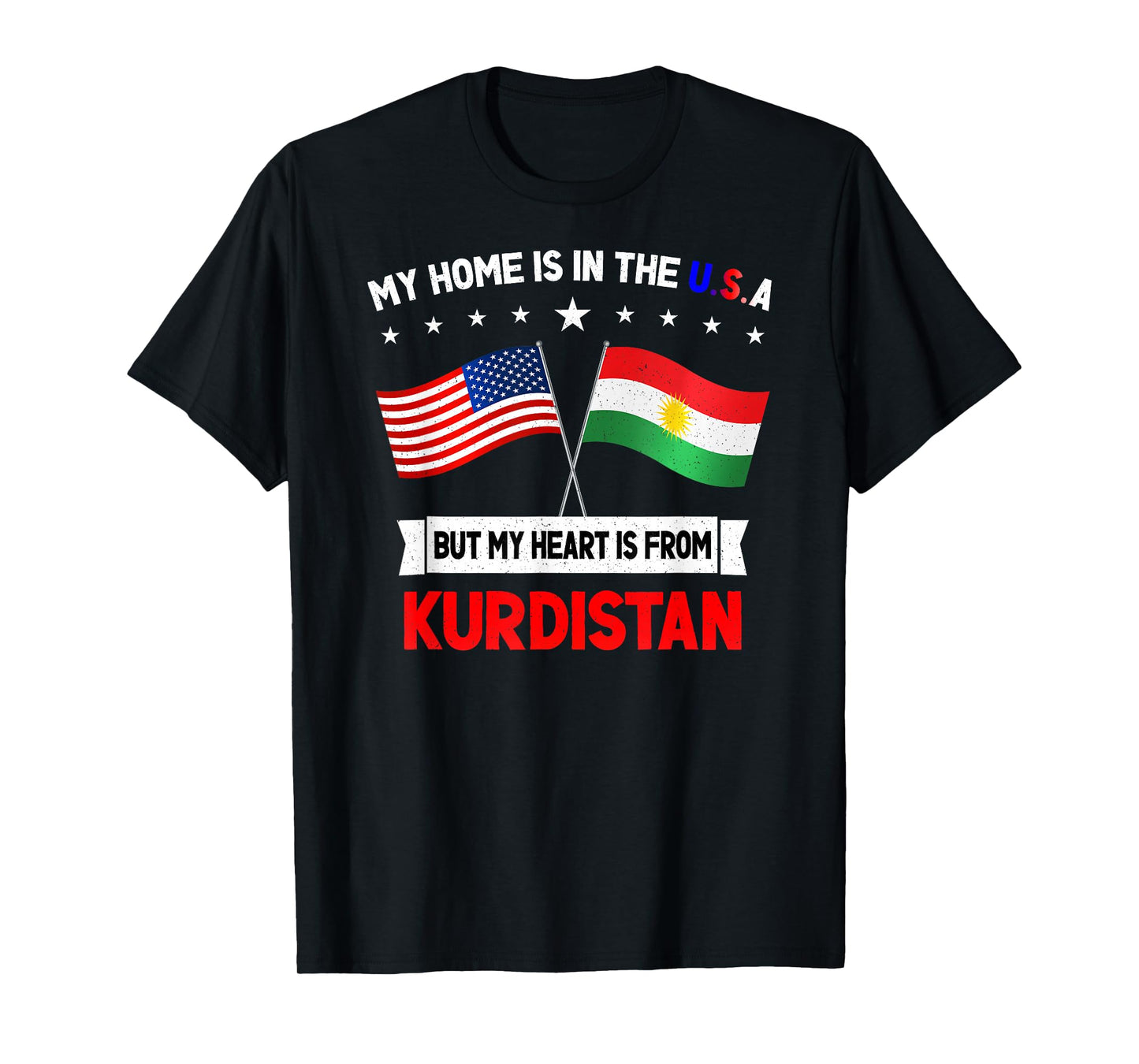 Kurdistan & USA T-Shirt