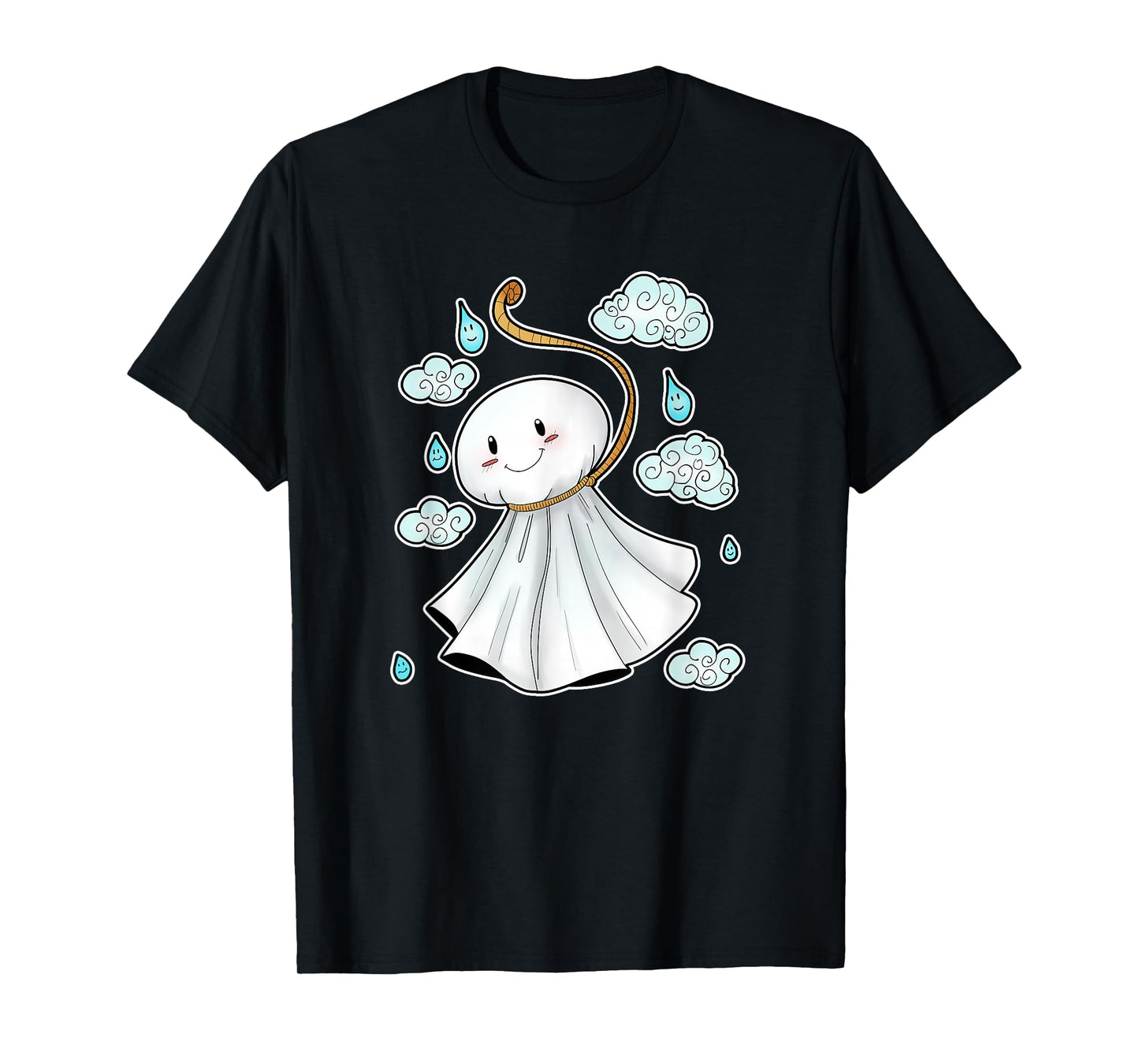 Kawaii Cute Japanese Amulet Teru Teru Bozu T-Shirt