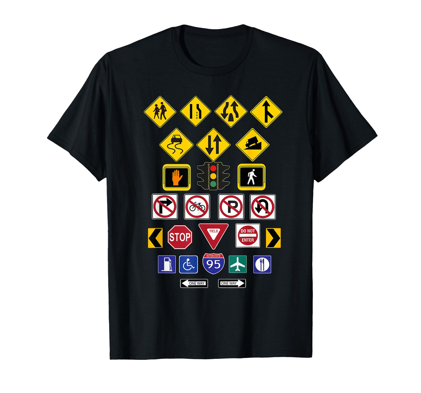 Road Signs, T-Shirt