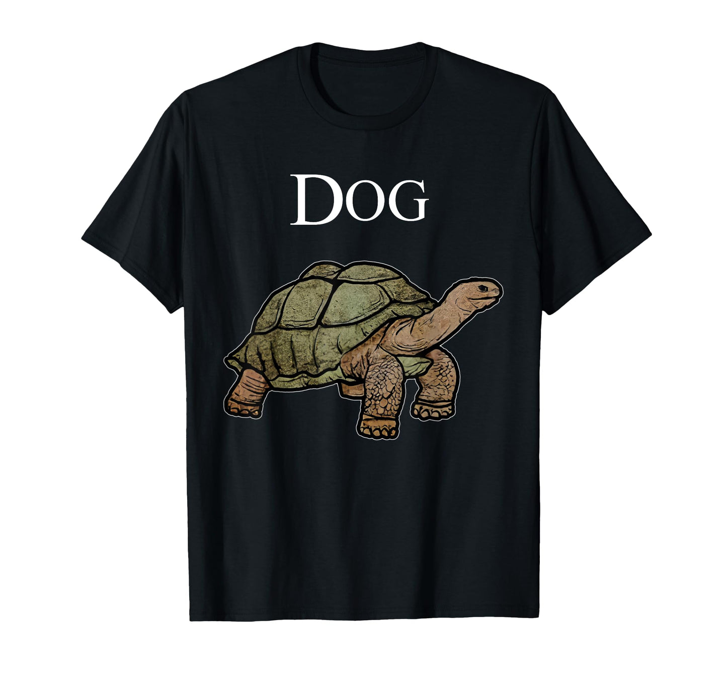 Dog Turtle Meme Funny Joke Dogs for Mens Women T-Shirt
