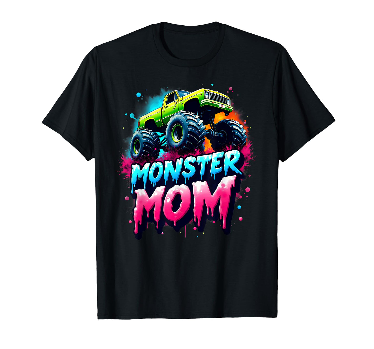 Monster Truck Mom 1st Birthday Party T-Shirt