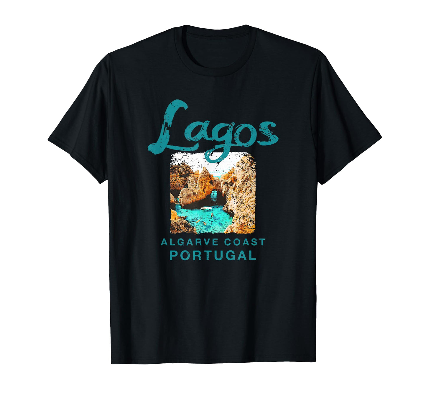 Lagos Portugal Algarve Coast Vintage Portuguese T-Shirt