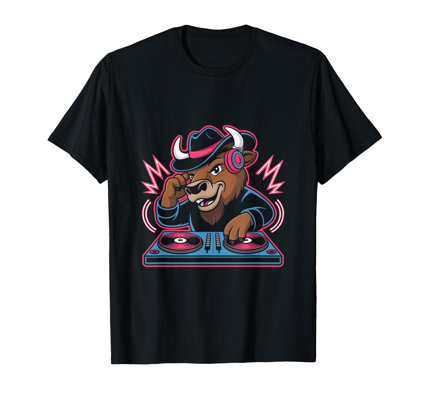 Dj Animal Grooving Beats Party T-Shirt