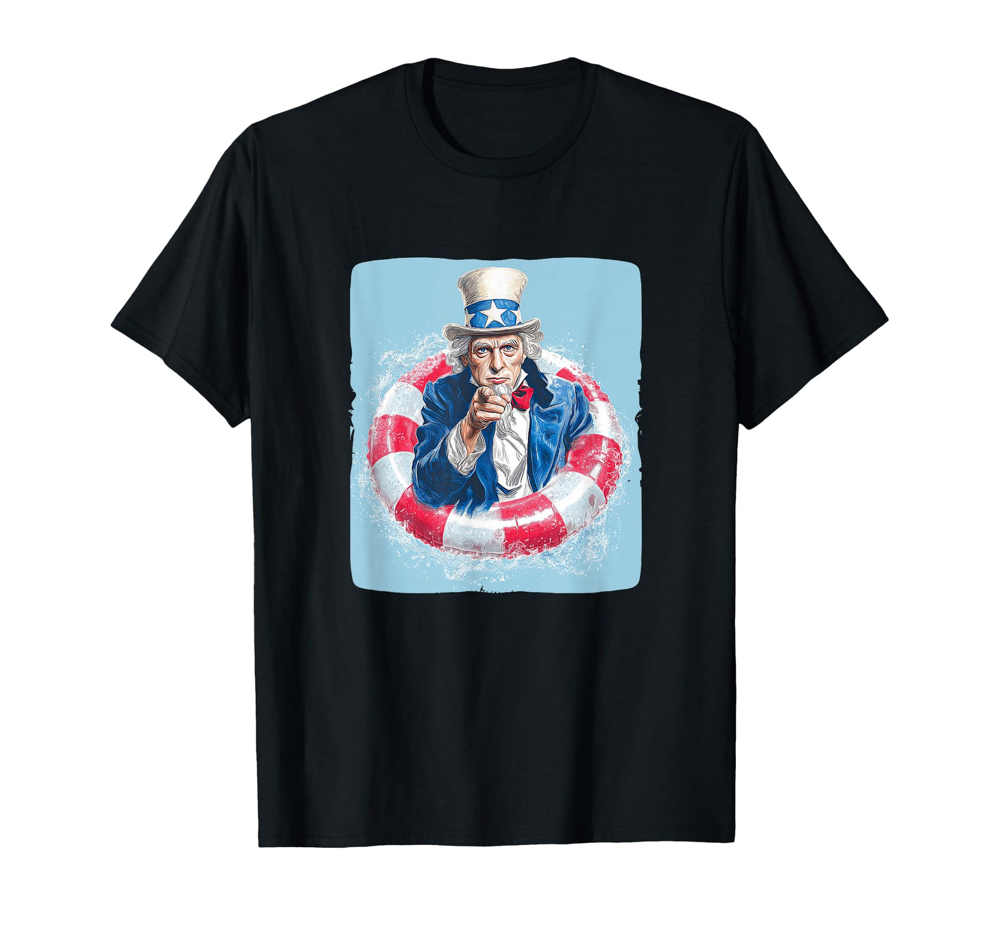 Sam and Pool Ring Look for US Colors Lovers T-Shirt