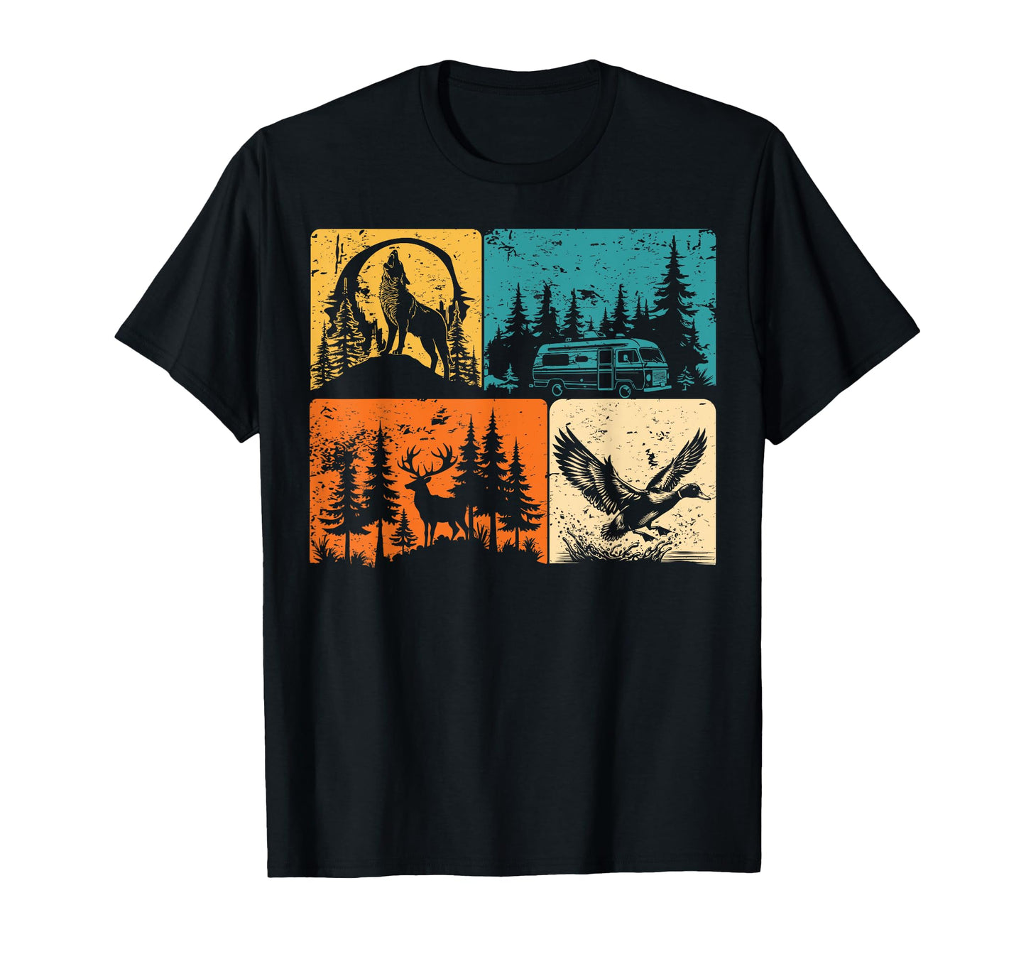 Wildlife Nature Vintage Forest T-Shirt