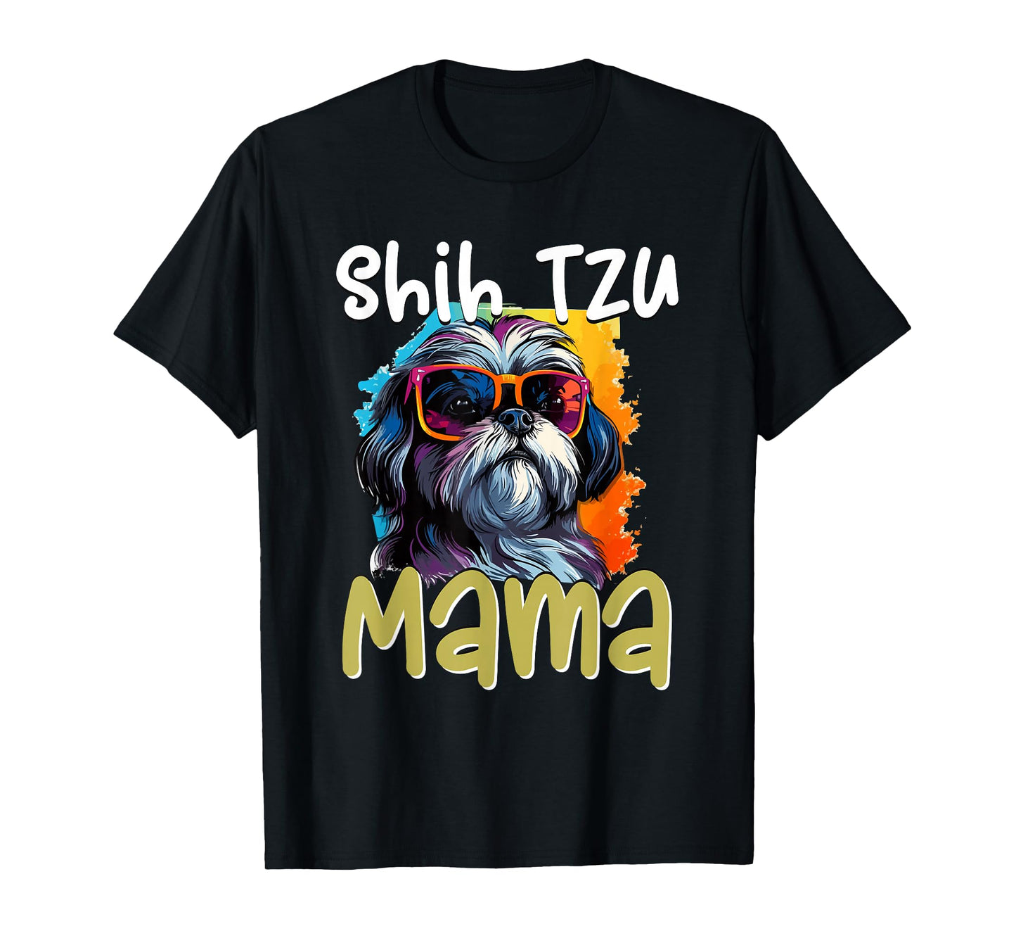 Shih Tzu Hsi Shih Dog Pet Dog Breed Shih Tzu Mom T-Shirt