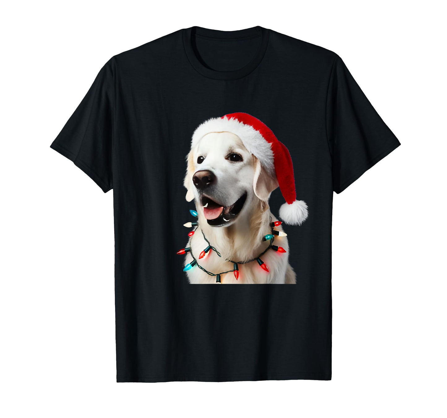 Christmas English Cream Golden Retriever Mom Dog Puppy Xmas T-Shirt