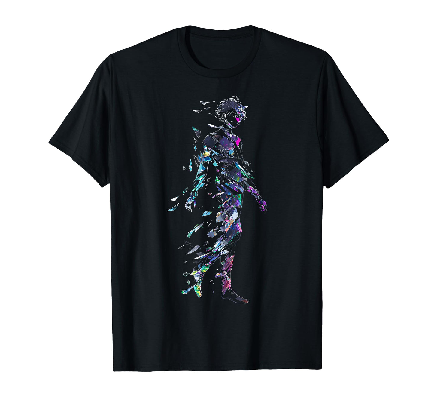 Anime Manga Motif Abstract Art Anime T-Shirt