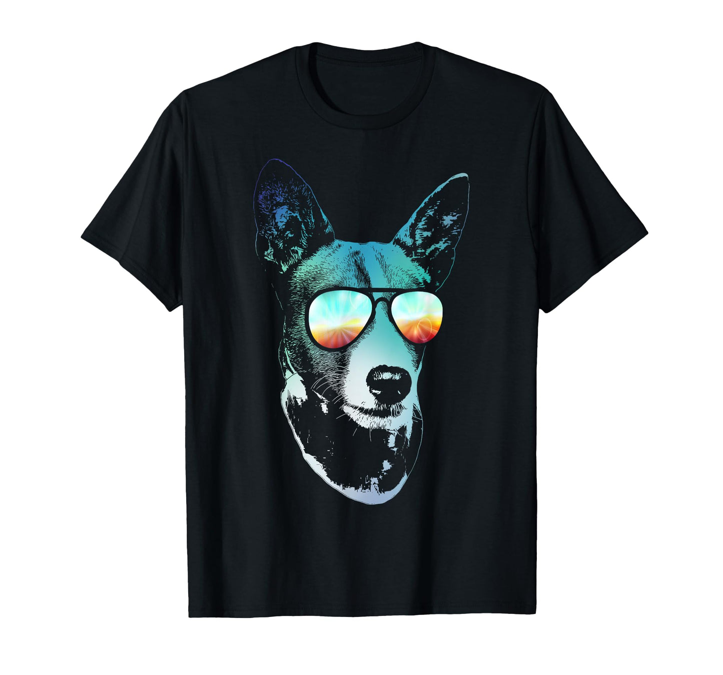 Disco Groovy Basenji T-Shirt Dog Gift