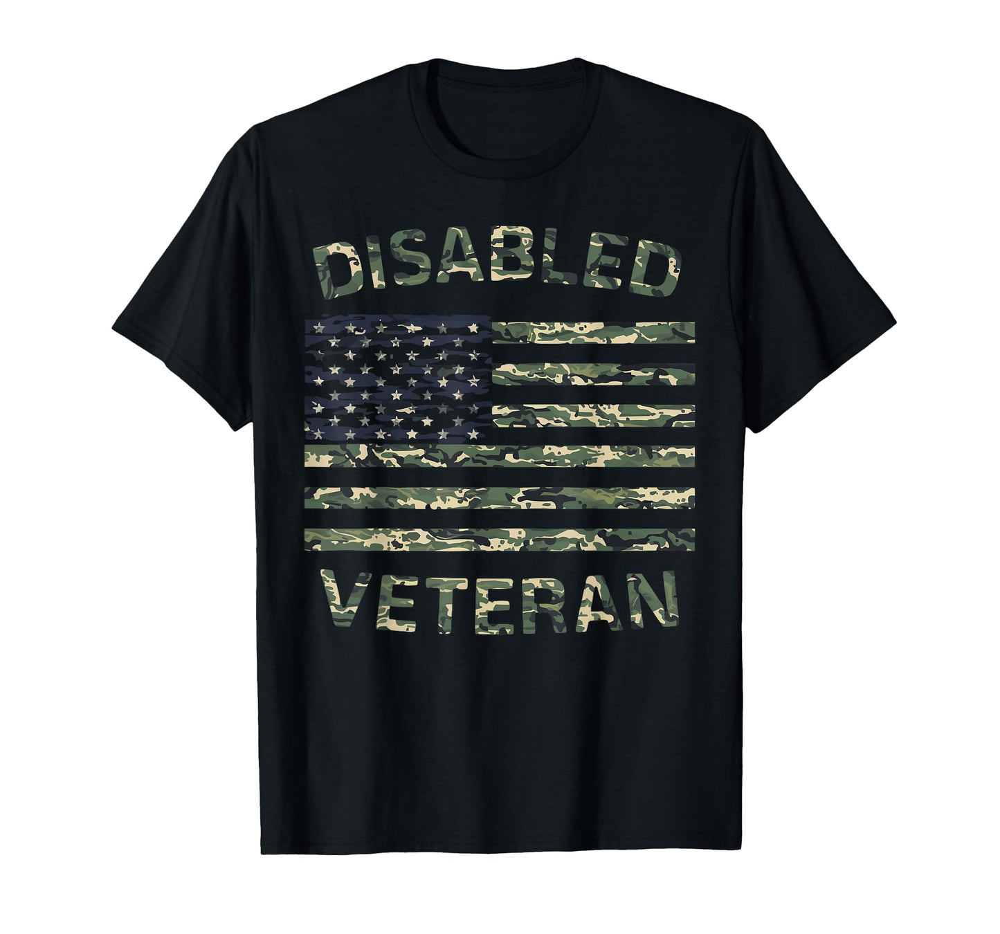 Disabled Veteran Handicap Military Soldier Veterans Day T-Shirt