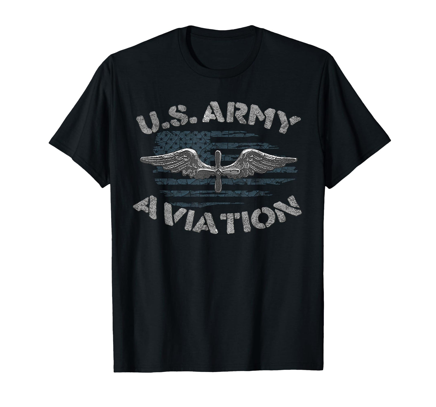 Aircraft Mechanic Flight Instructor Flying Xmas US Army Aviation US Airplanes Pilot Tee, Unisex Adult T-Shirt, Black, Small, Short Sleeve, Classic Fit, Cotton 80% Polyester 20%, Aviation Pilot T-Shirt
