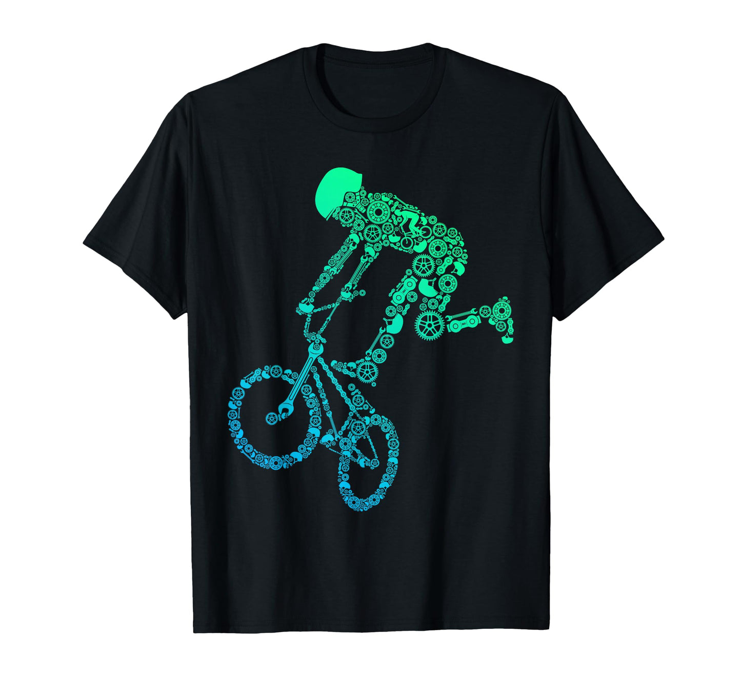 BMX Rider Gear Mechanic Freestyle Bike Stunt Art Cycling BMX T-Shirt