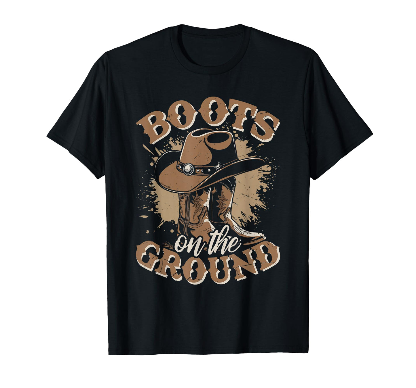 Boots on the Ground Juneteenth Cowgirl Pride Women T-Shirt
