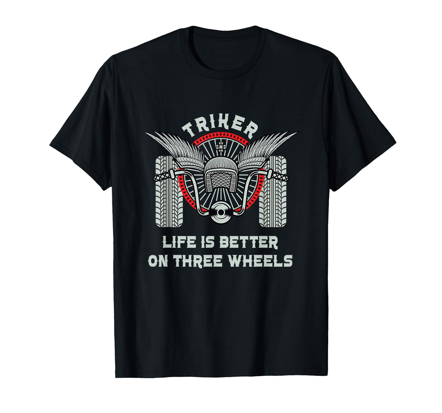 Trike Motorcycle Motortrike Three Wheels Biker Gift T-Shirt