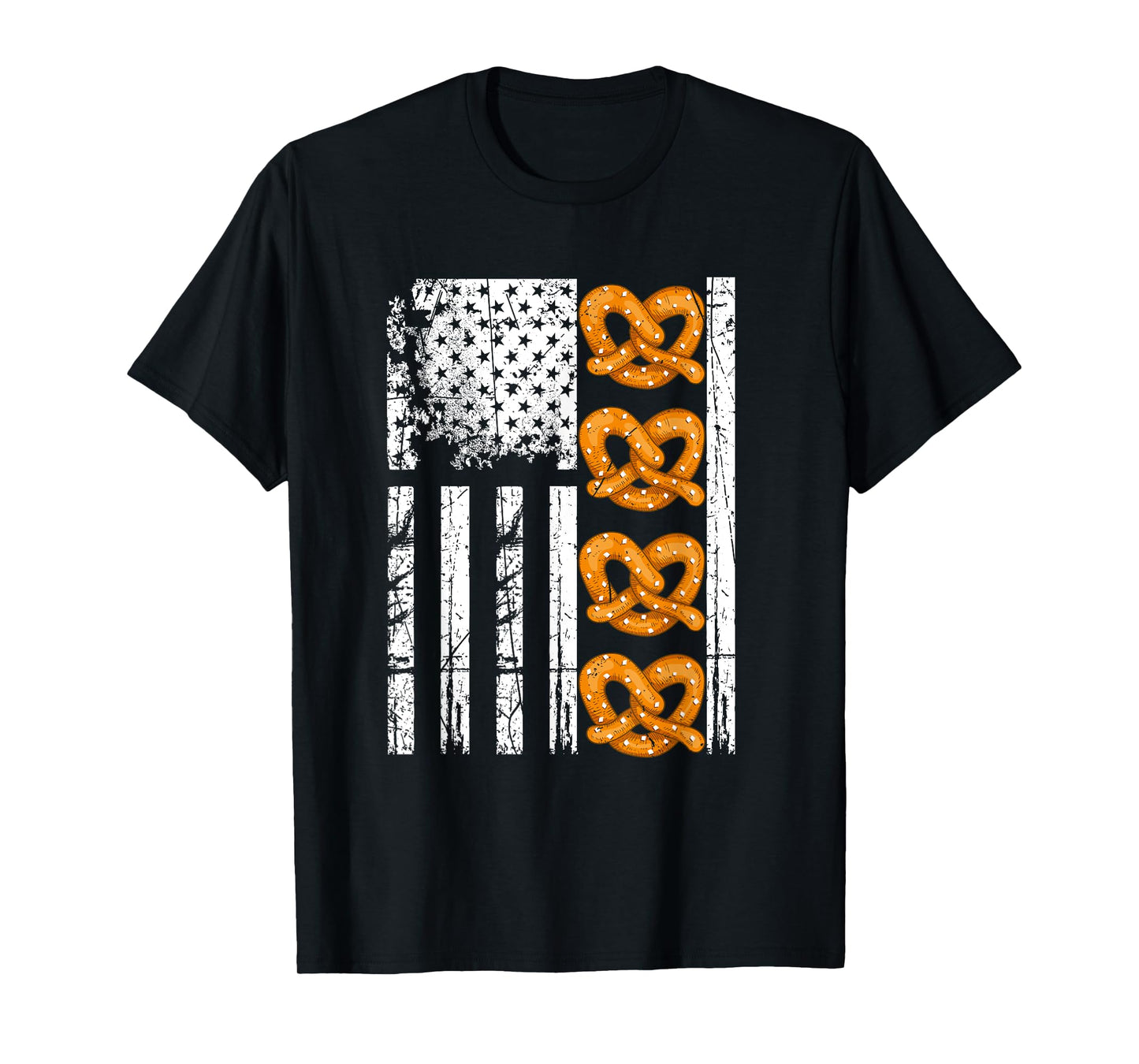 I Love Pretzels for Pretzel Day Funny Office Wear Gifts T-Shirt