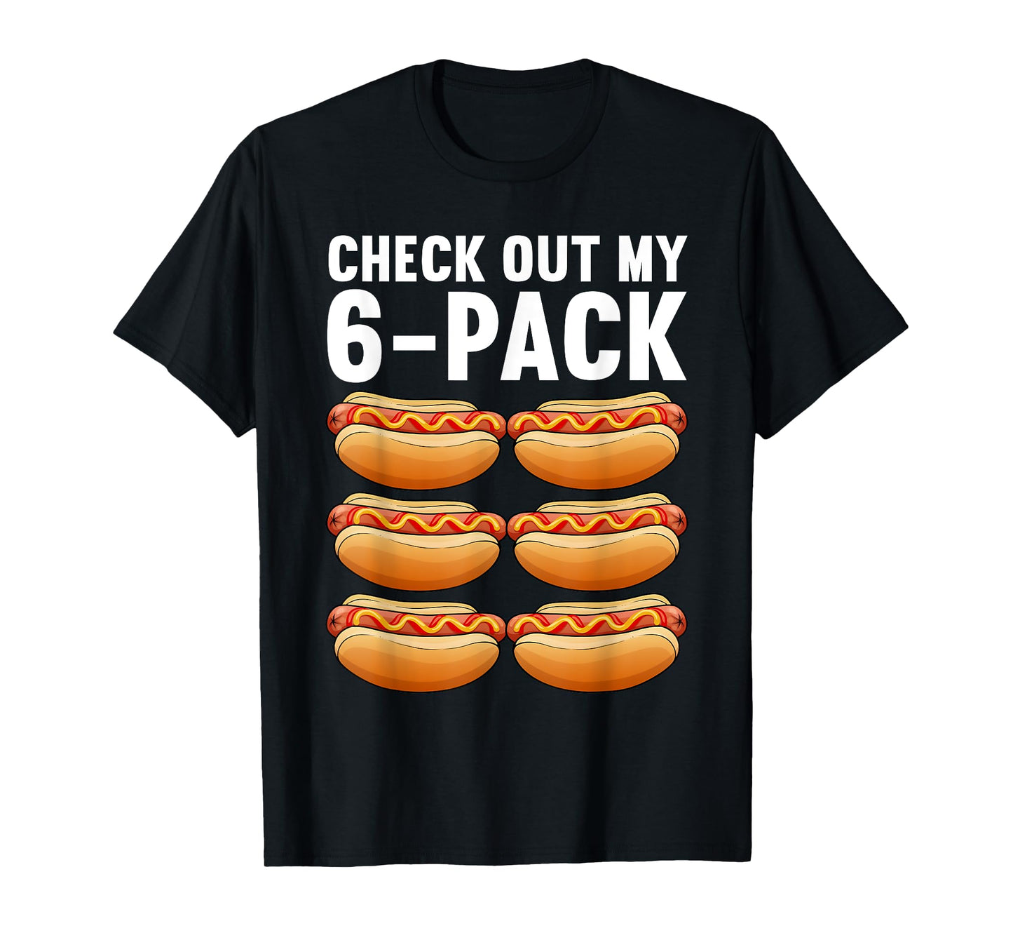 Funny Hot Dog Design for Men Women Sausage Food Hotdog Lover T-Shirt