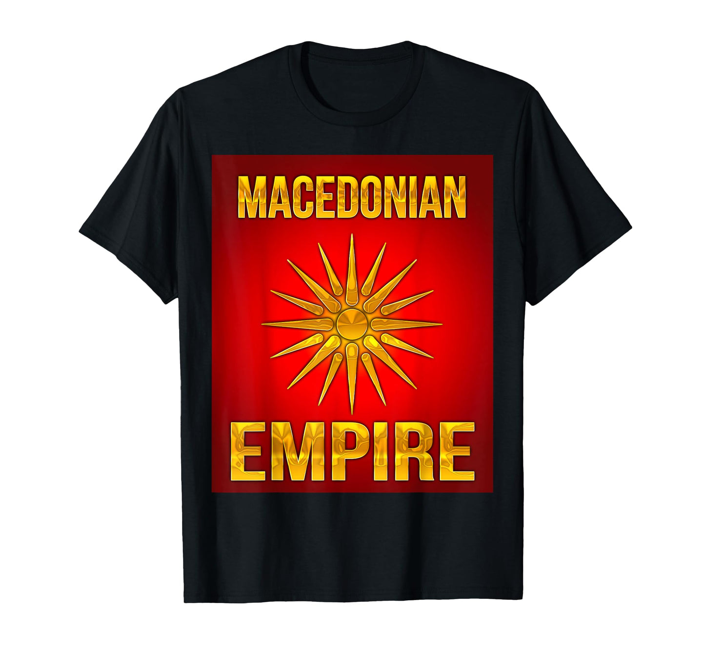 Macedonian Empire The Land of the Sun T-Shirt