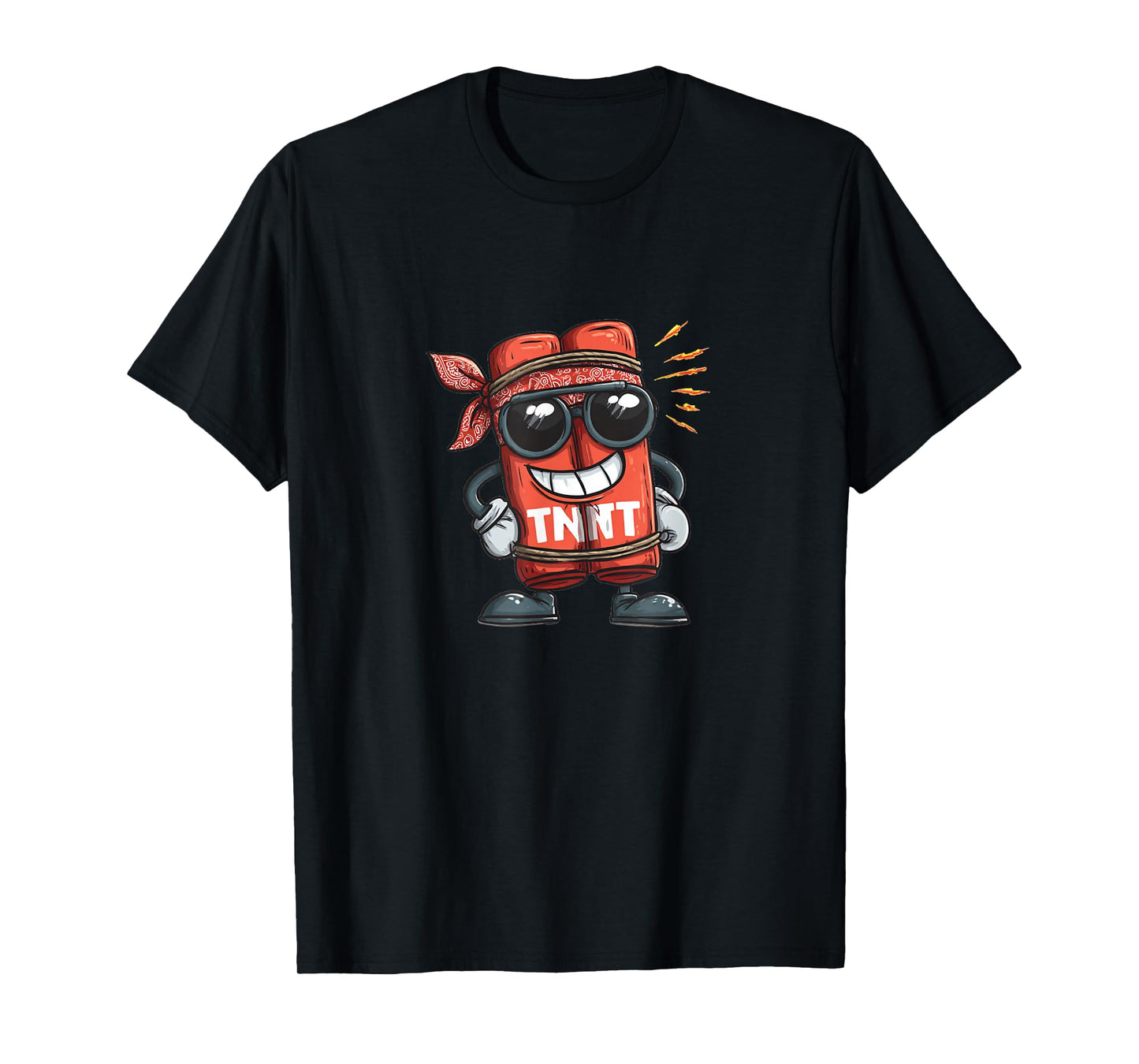 Cool TNT Rods with Sunglasses and Big Smile Costume T-Shirt