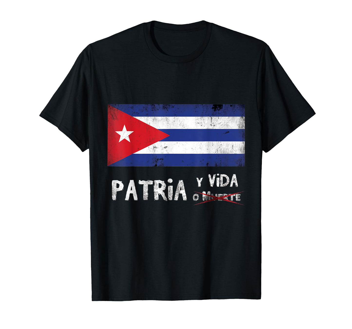 Cuba Libre Love Country Life Patria y Vida Cuban Revolution T-Shirt