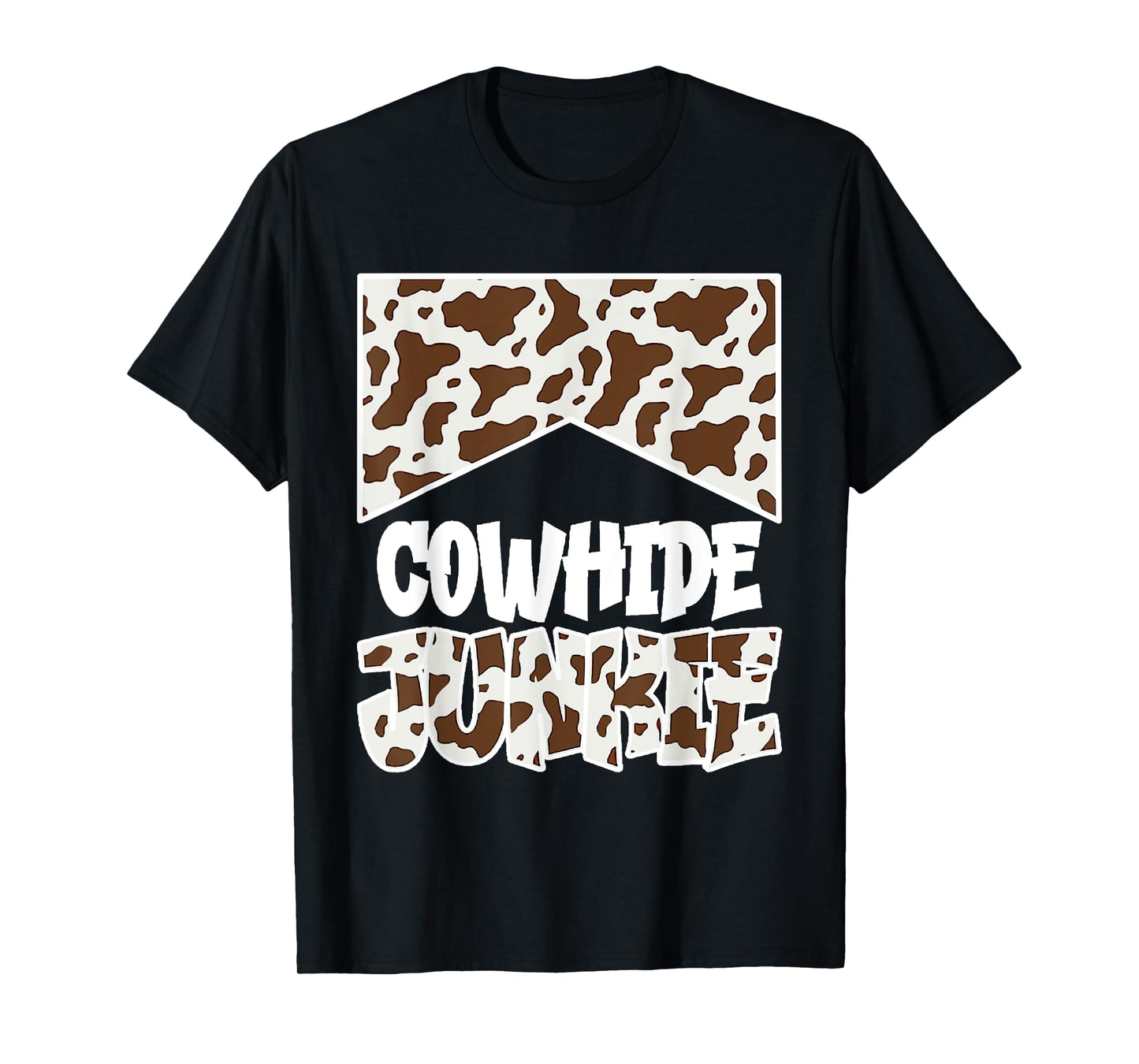 Cowhide Leopard Turquoise Junkie Western Country T-Shirt