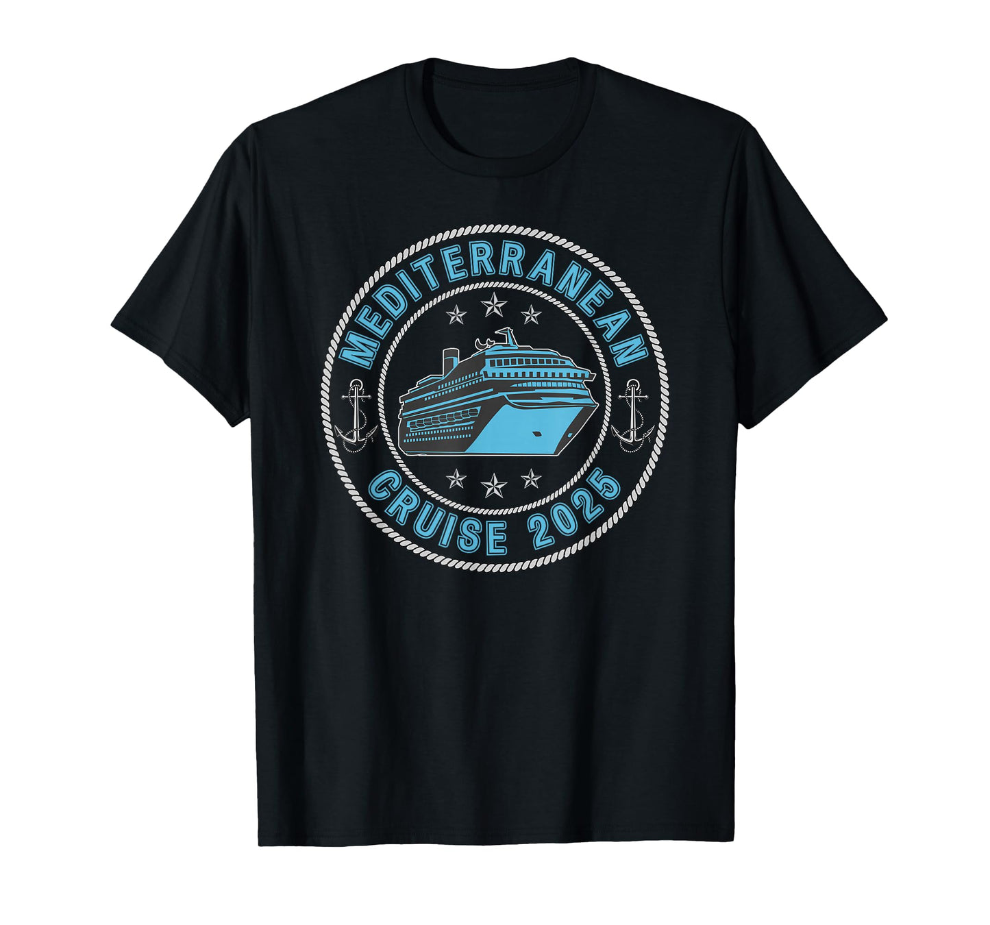 Mediterranean Cruise 2025 European Cruising Family Cruise T-Shirt