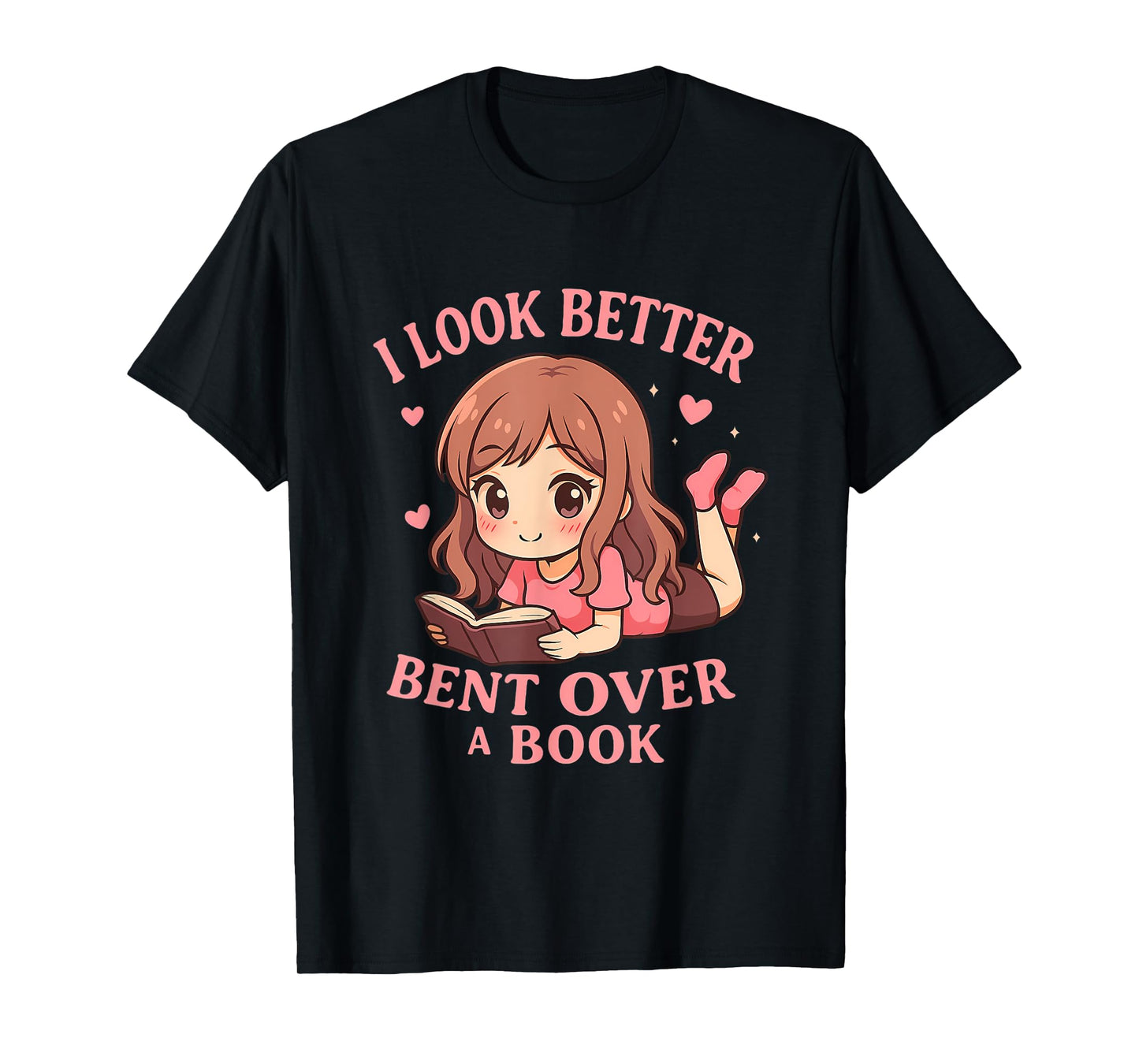 Cute Reading Outfit Funny Book Lover Tee for Women Who Read T-Shirt
