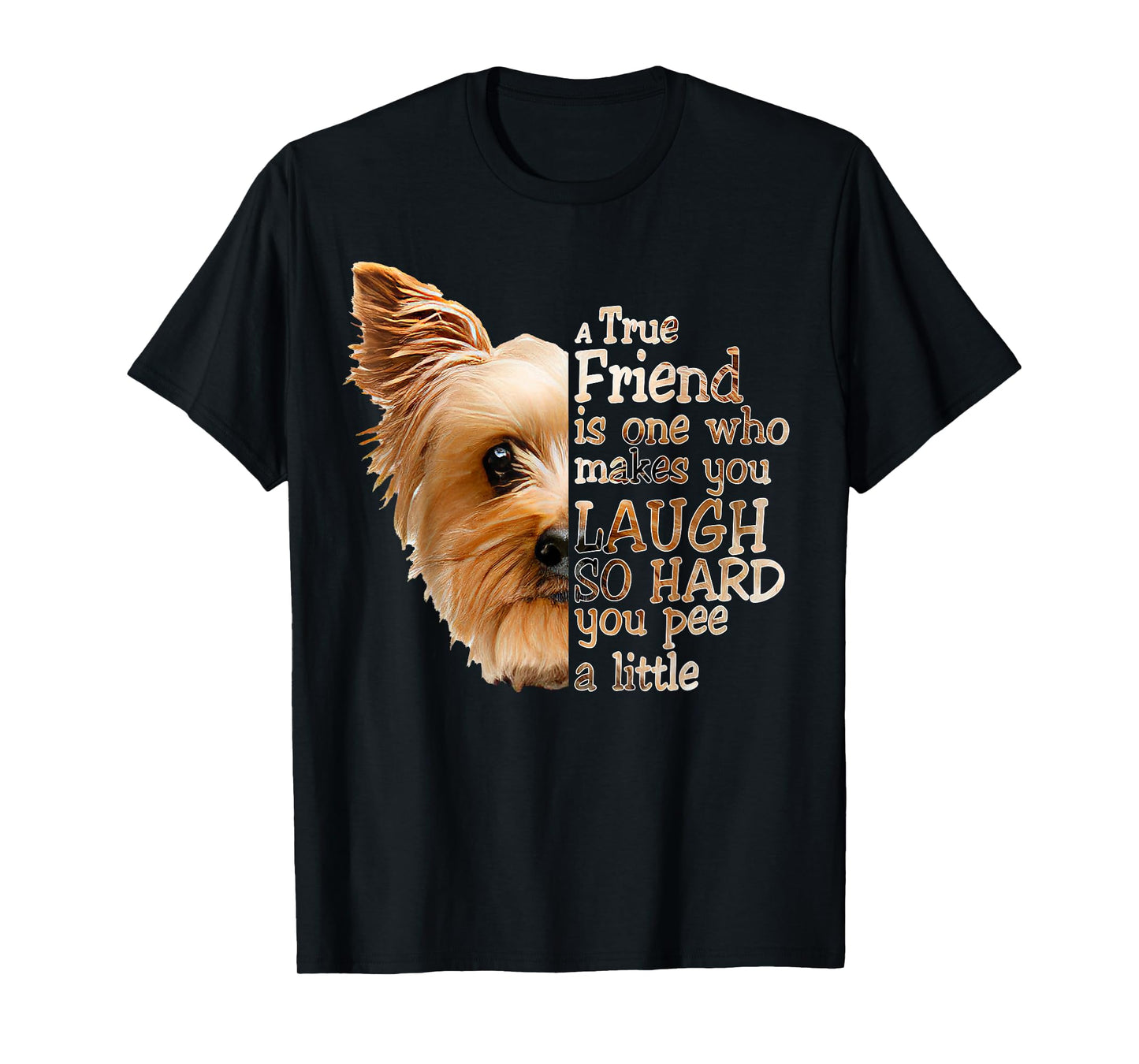 A True Friend silky terrier Tshirt Gifts Dog Lover T-Shirt