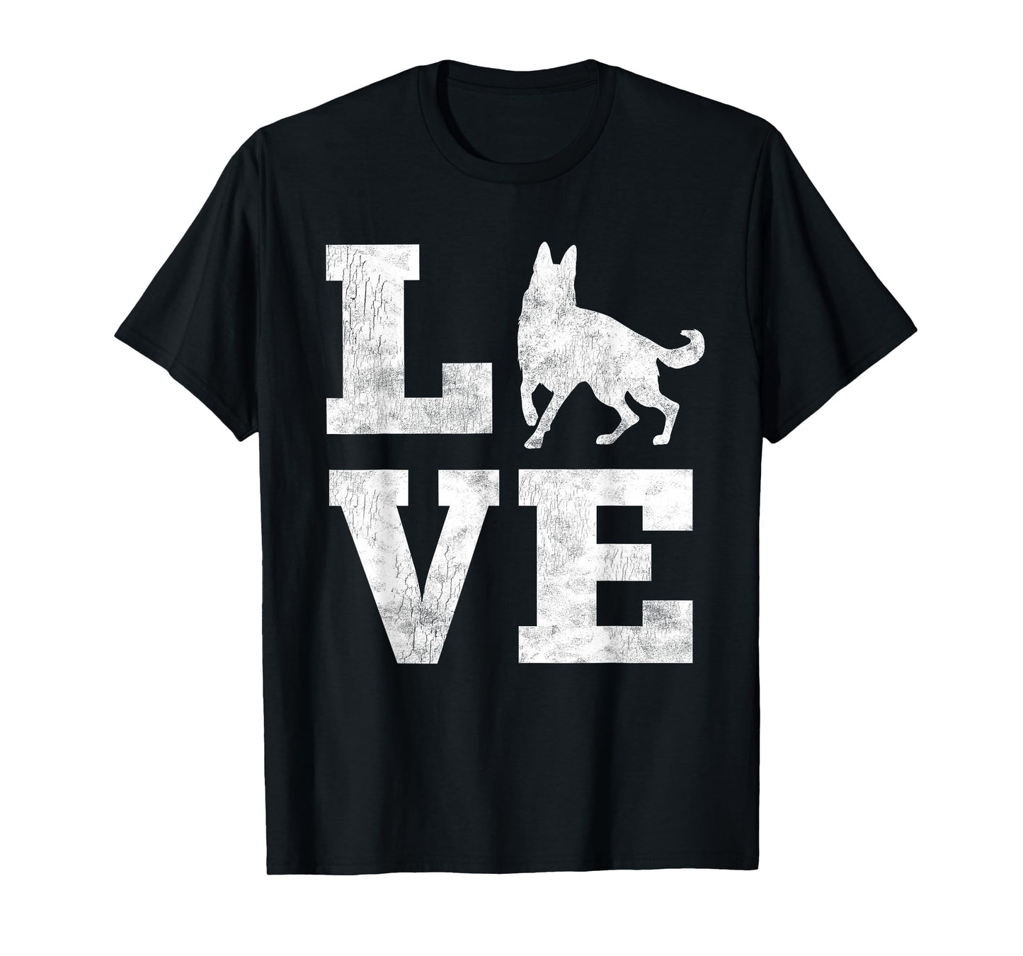 I Love My German Shepherd Shirt Funny Pet Dog Lover Gifts T-Shirt