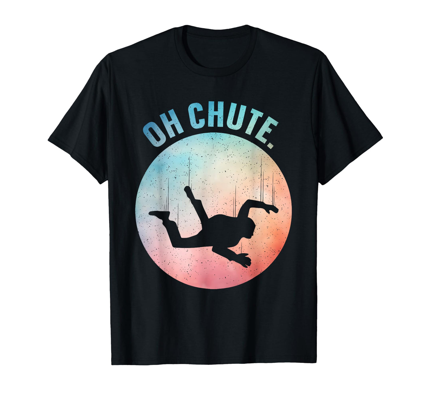 Skydiving Art For Men Women Parachute Skydiver Paragliding T-Shirt