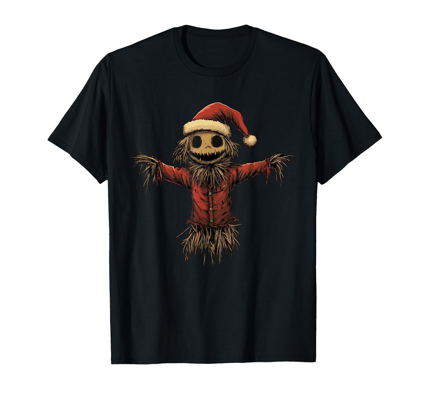 Funny Christmas Scarecrow T-Shirt