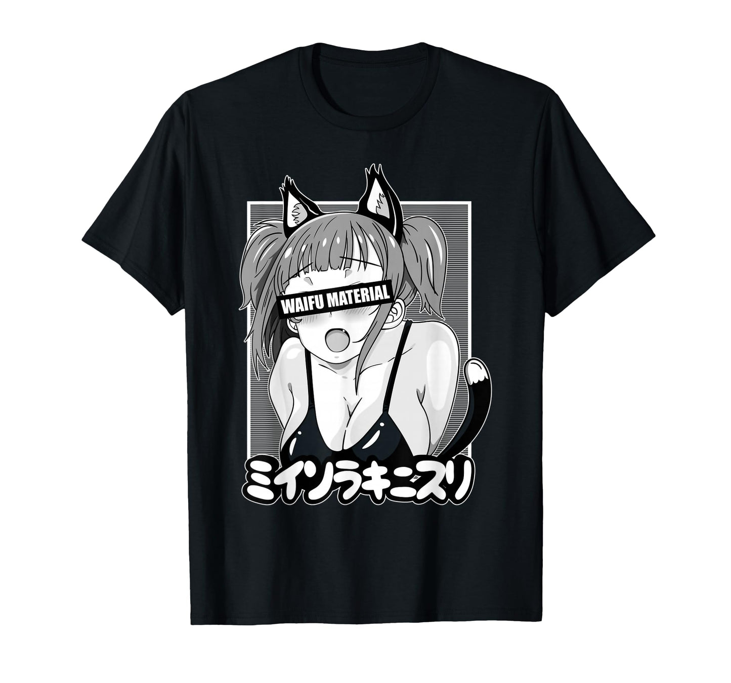 Anime Waifu Hentai Anime Lover Anime Girl Japanese Aesthetic T-Shirt