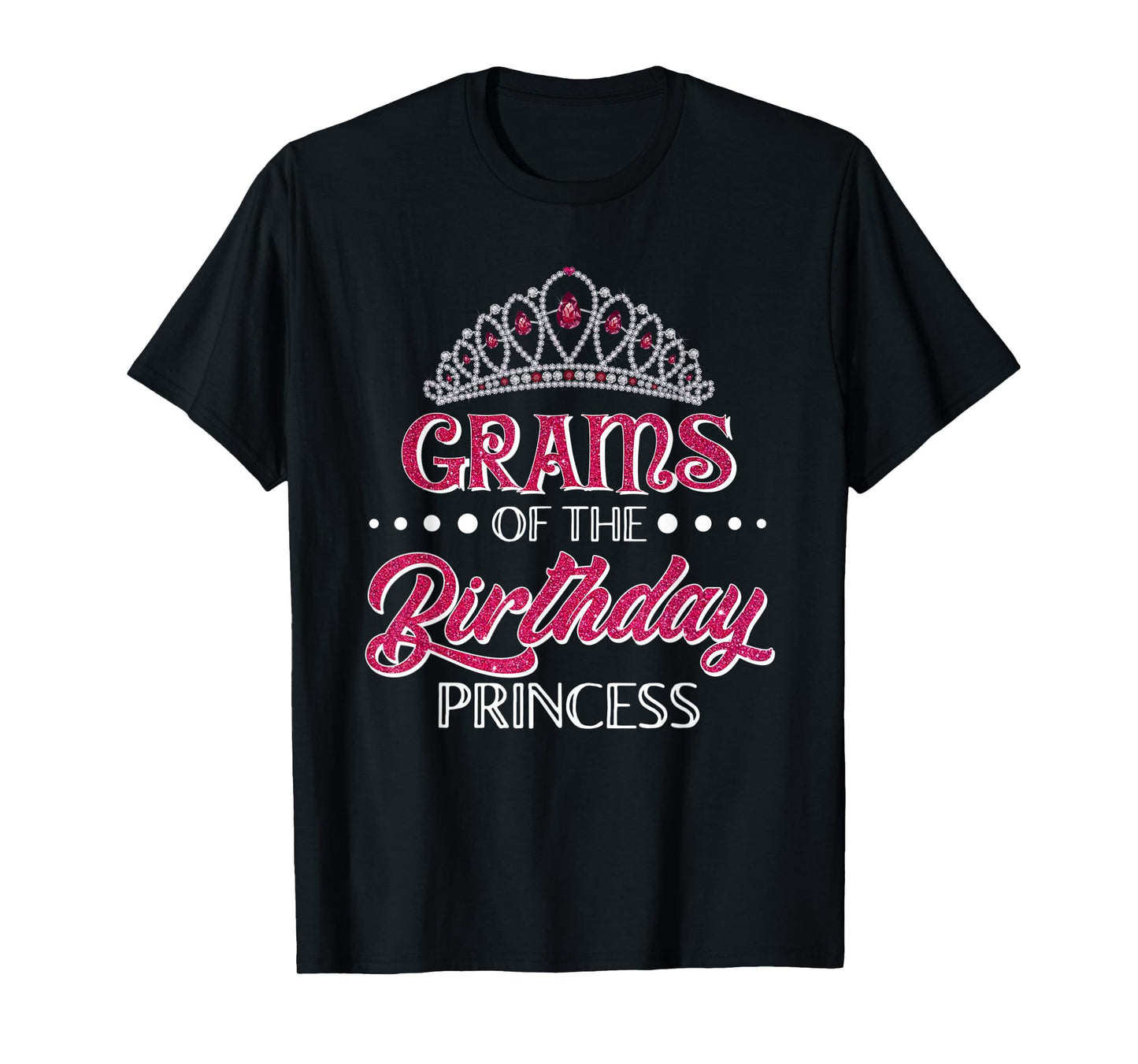 Grams Of The Birthday Princess Girls Party Matching T-Shirt